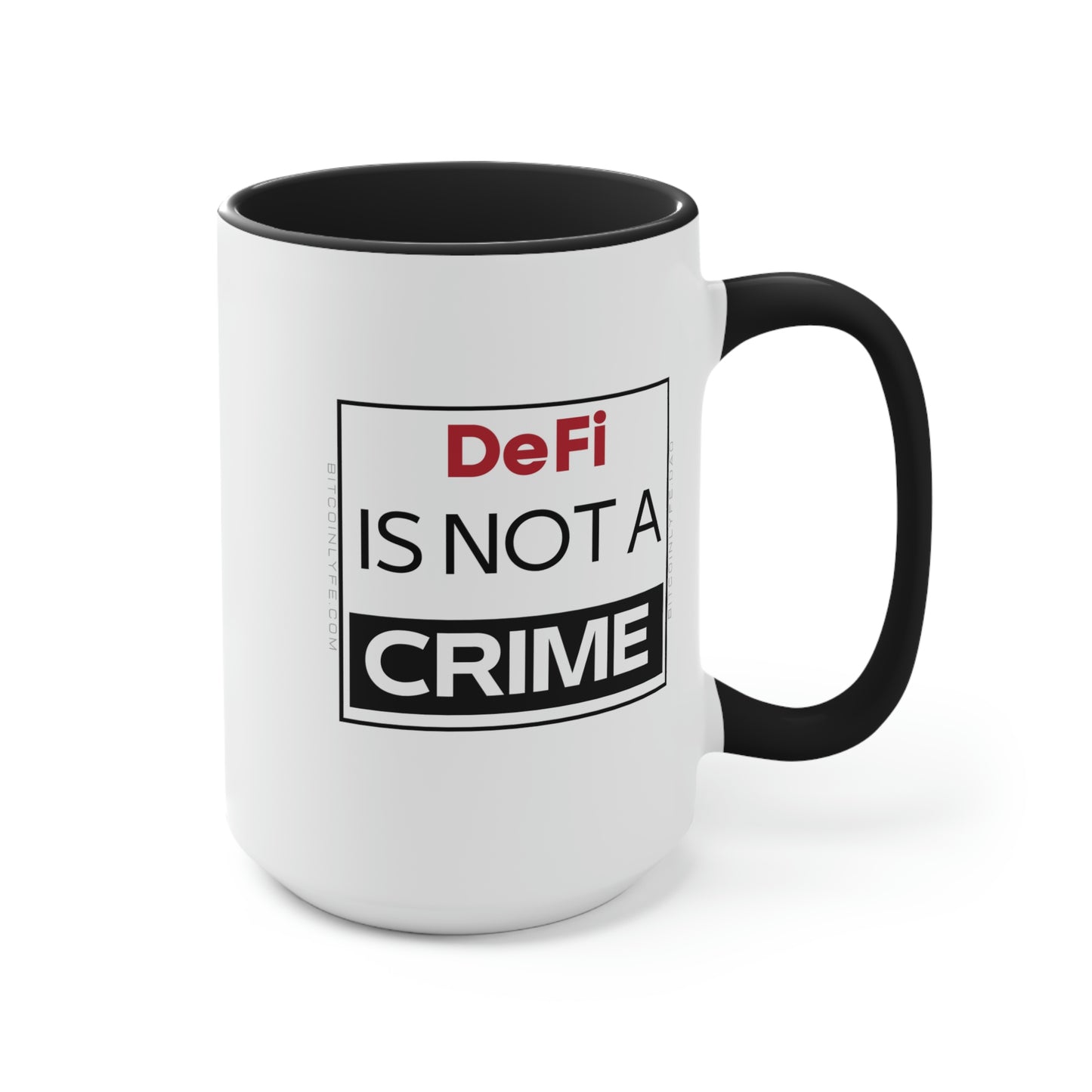 DeFi is Not a Crime Mug, 15oz