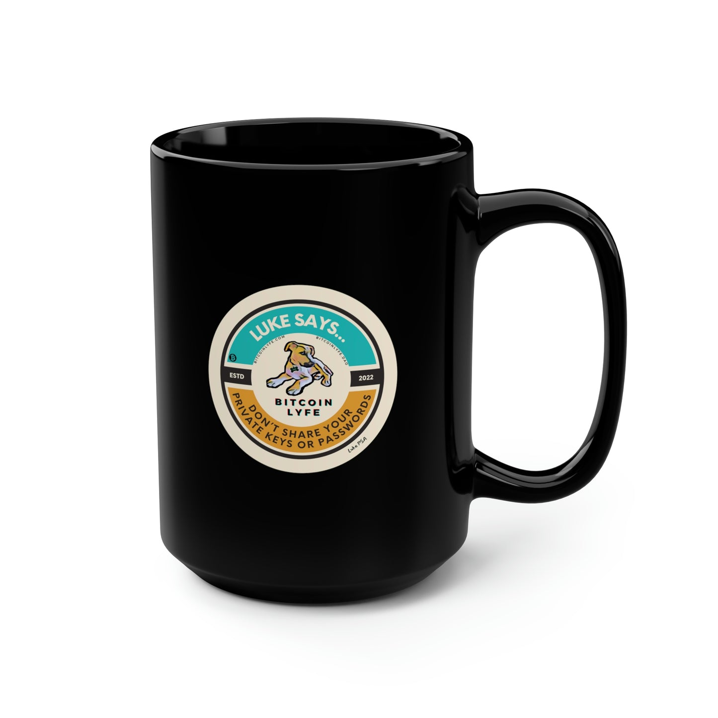 Luke PSA Mug, Don't Share