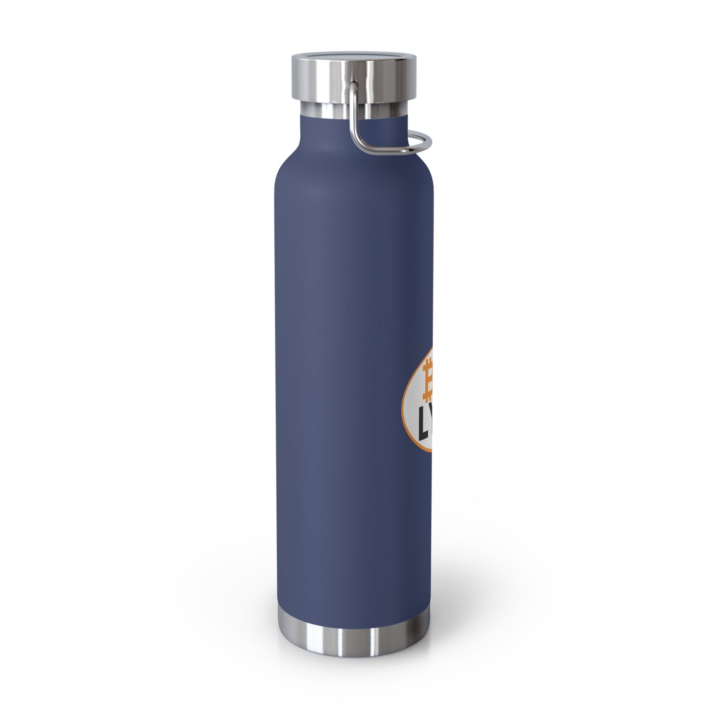 Bitcoin LYFE (Oval) 22oz Vacuum Insulated Bottle