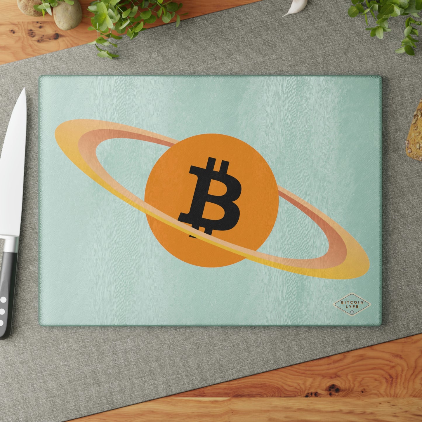 Planet B Glass Cutting Board