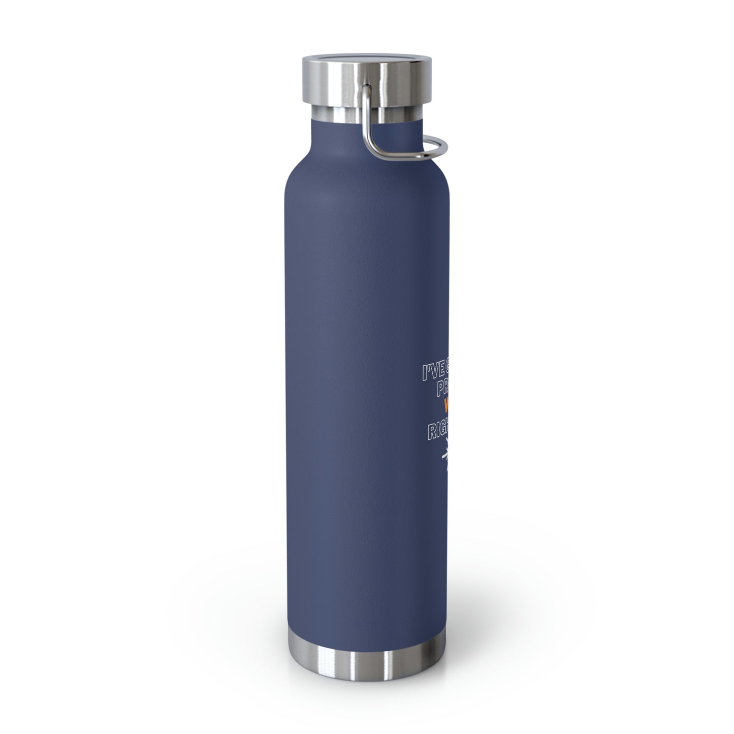 BTC Proof Right Here 22oz Vacuum Insulated Bottle #1