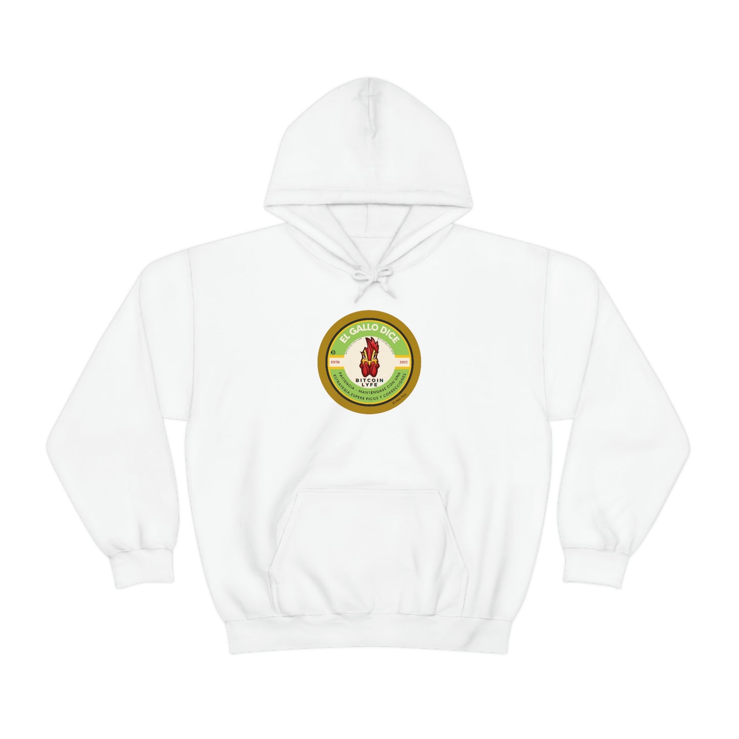 El Gallo PSA, Paciencia Hooded Sweatshirt