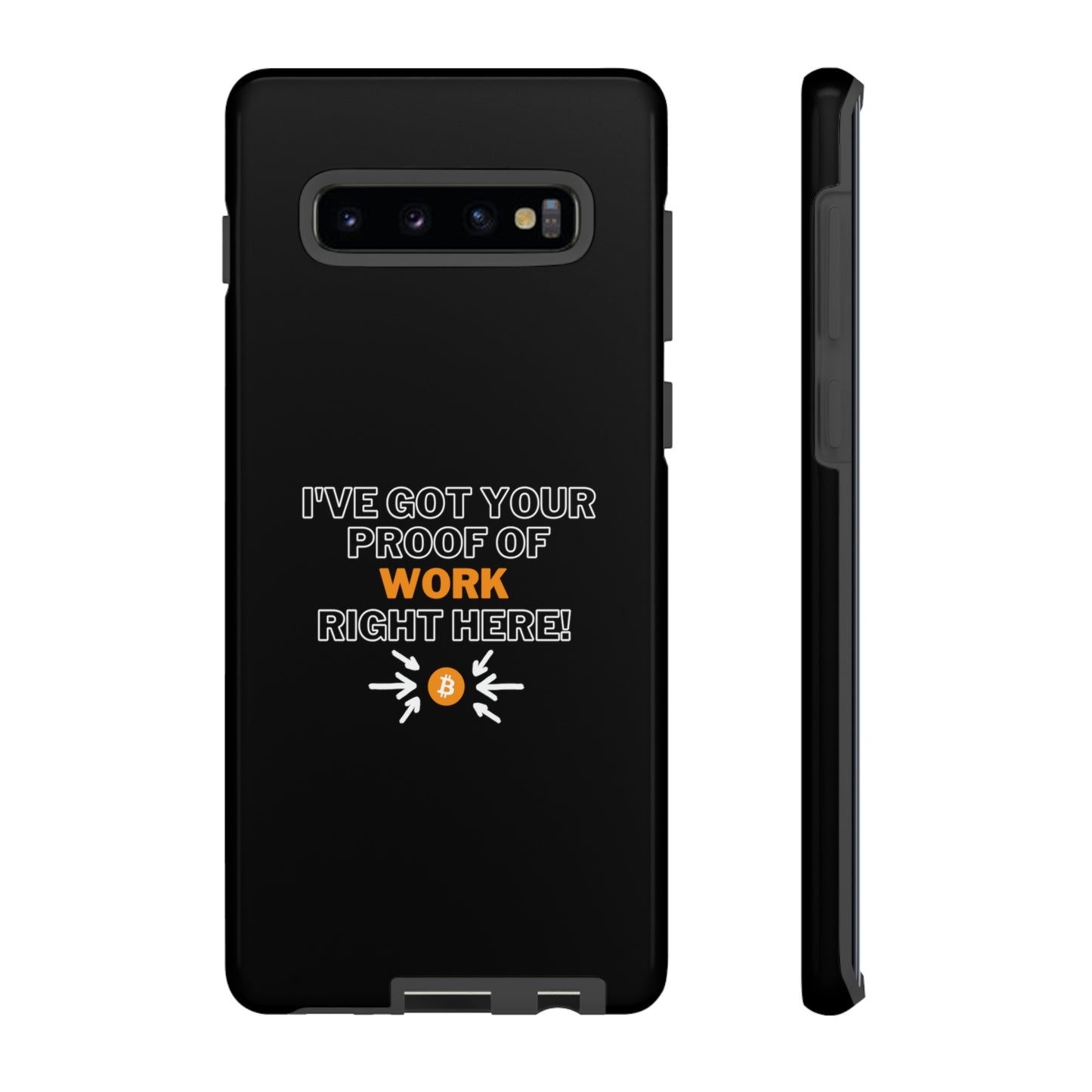 Tough Phone Case - BTC Proof Right Here #1