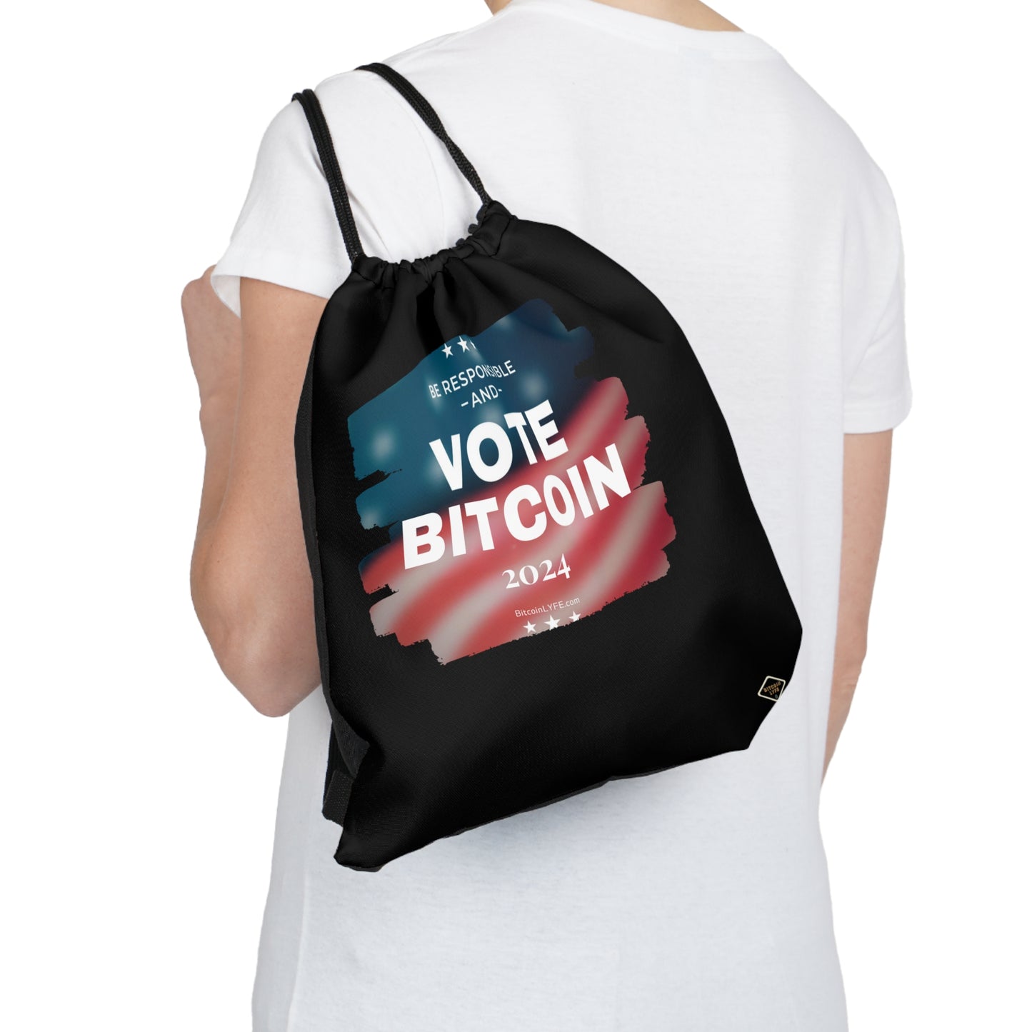 Vote - Responsibility Outdoor Drawstring Bag
