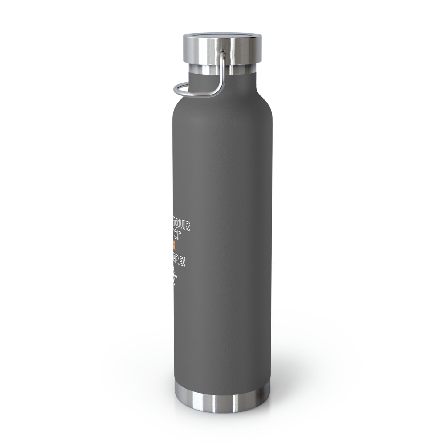 BTC Proof Right Here 22oz Vacuum Insulated Bottle #1