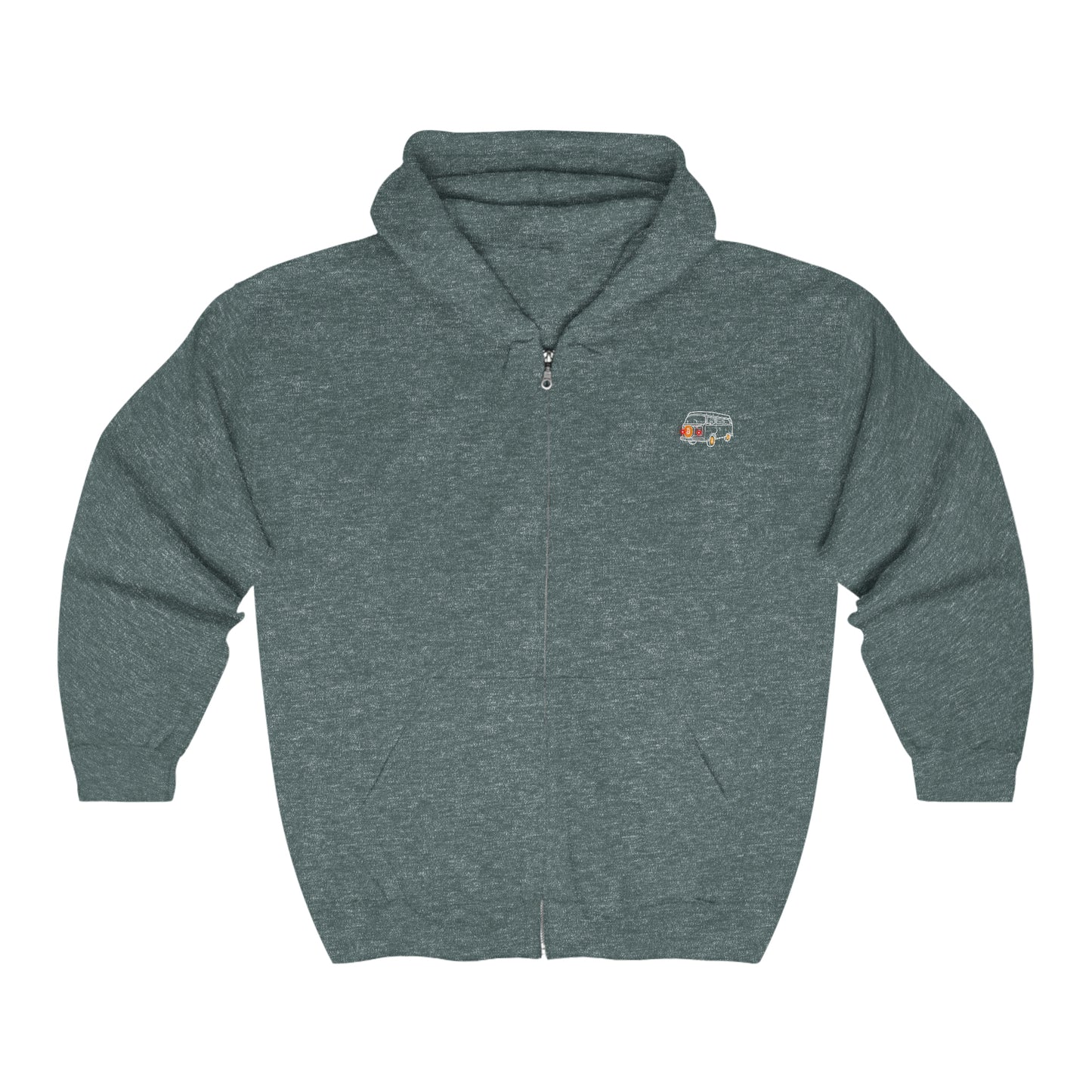 BW Van Heavy Blend™ Full Zip Hooded Sweatshirt