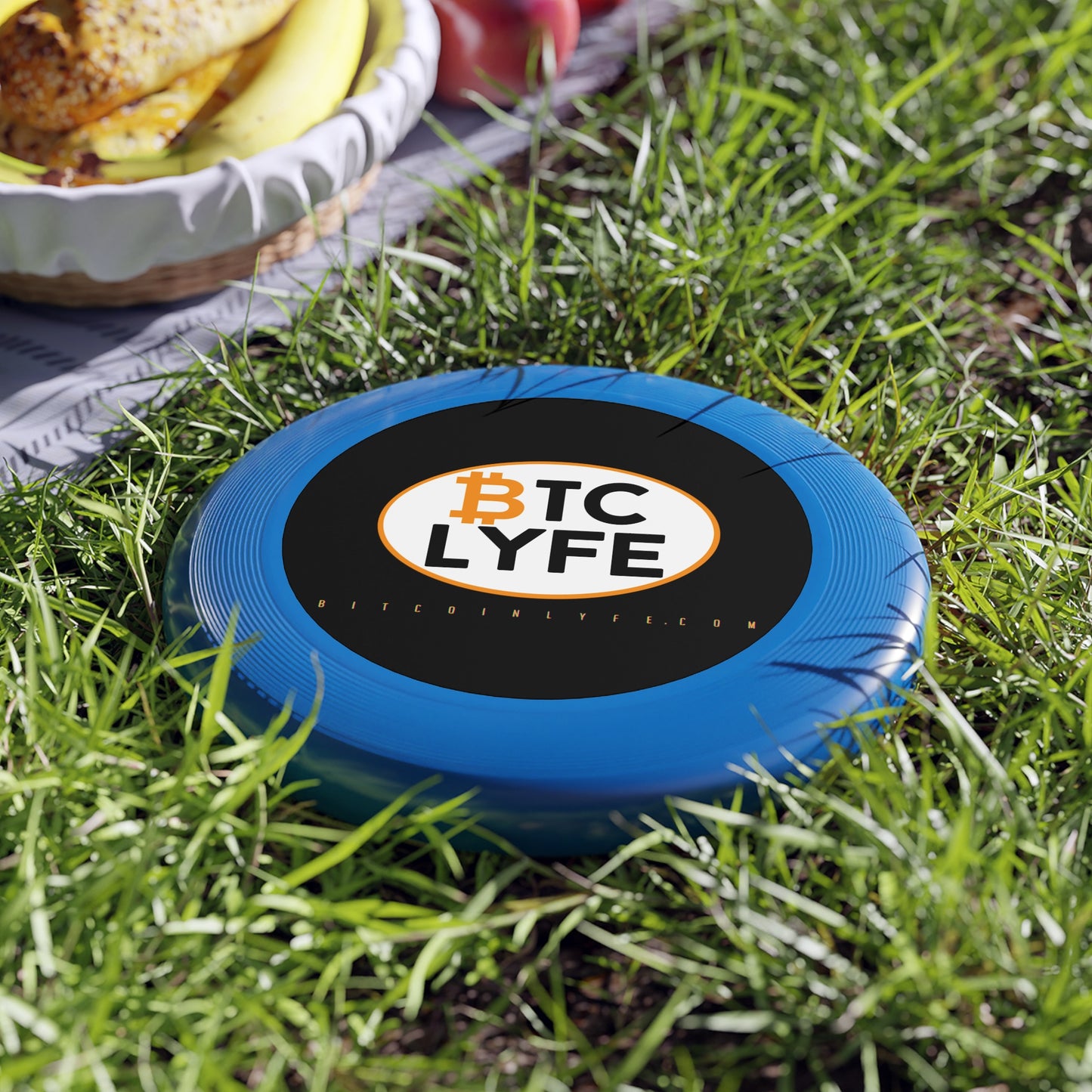 Bitcoin LYFE (Oval) Wham-O Frisbee