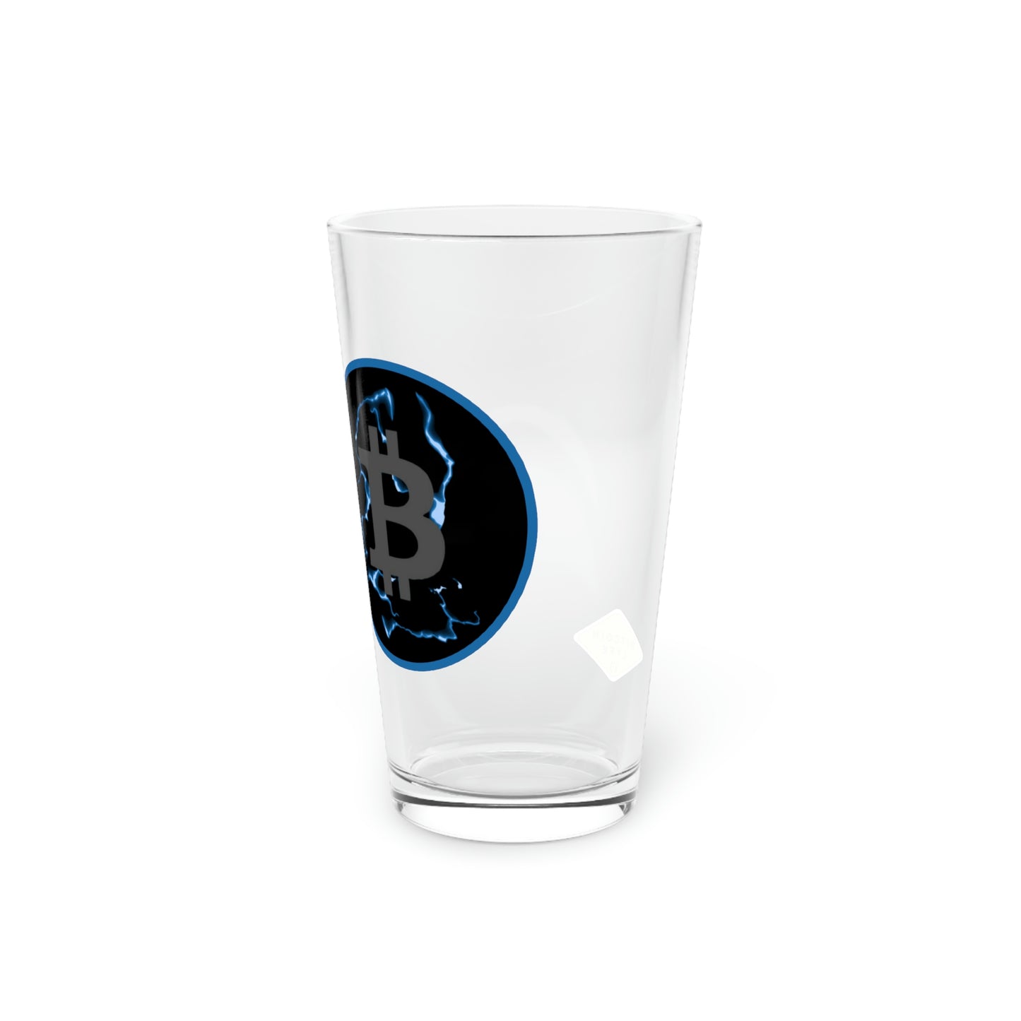 B Charged Pint Glass
