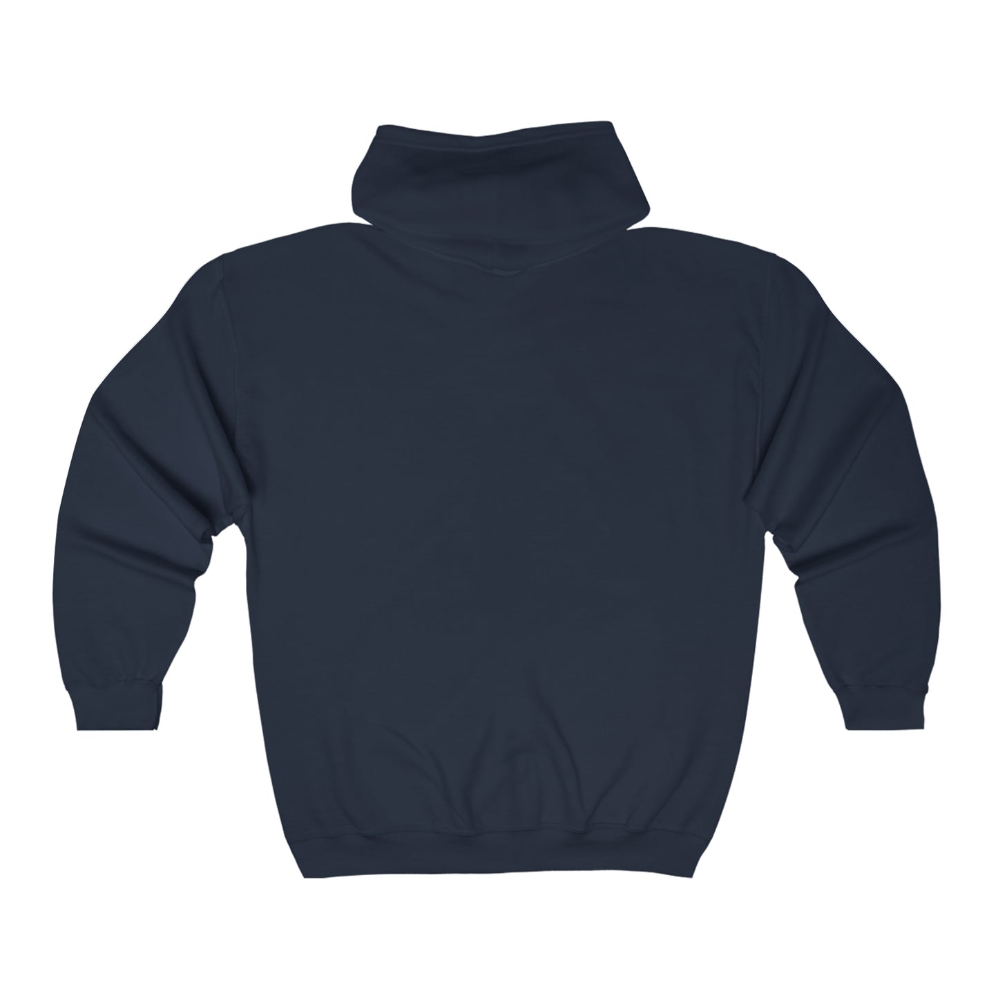 Bitcoin LYFE (Oval) Heavy Blend™ Full Zip Hooded Sweatshirt