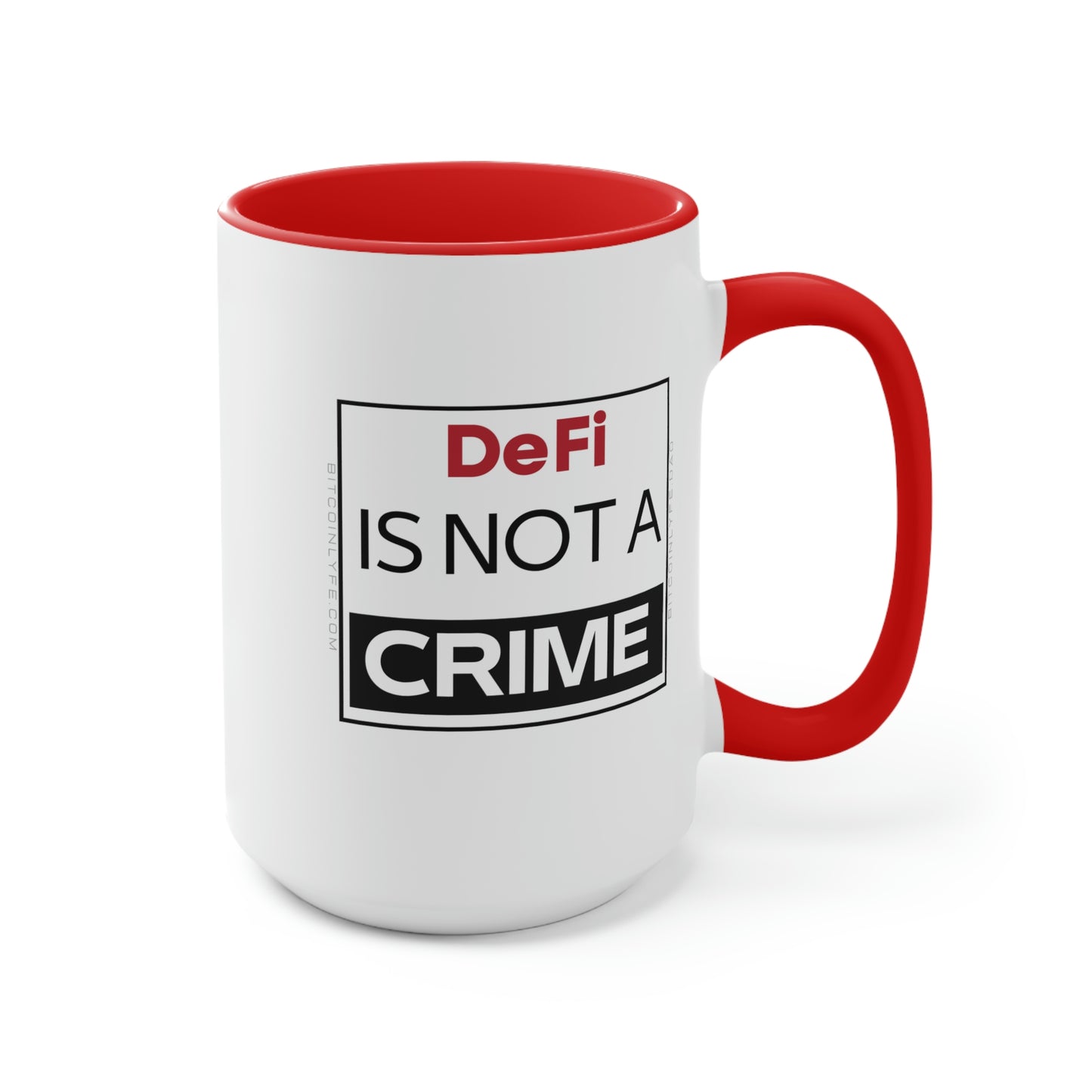 DeFi is Not a Crime Mug, 15oz