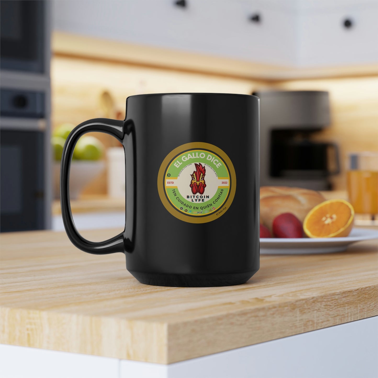 El Gallo PSA Mug, Cuidado