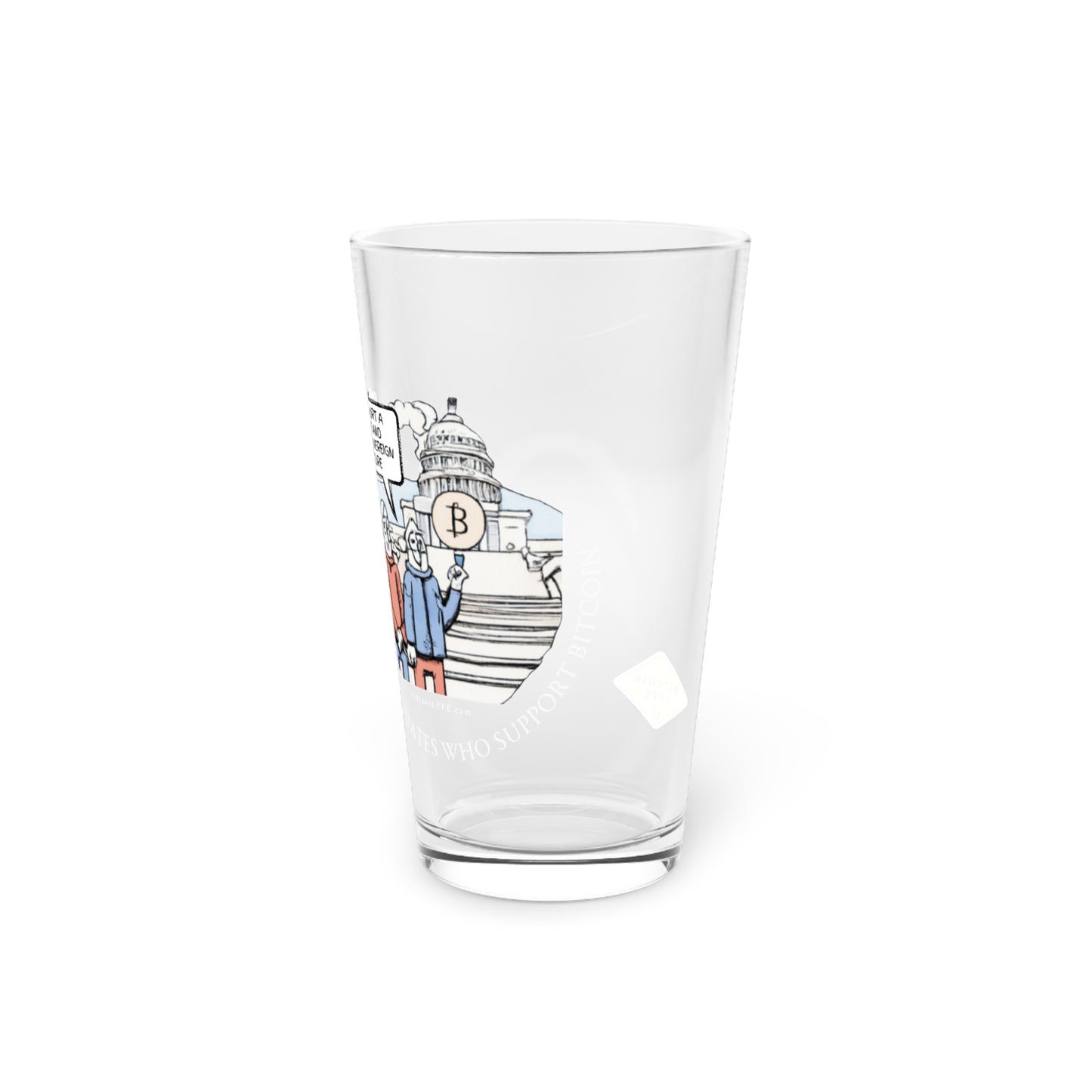 Vote - Candidates Pint Glass