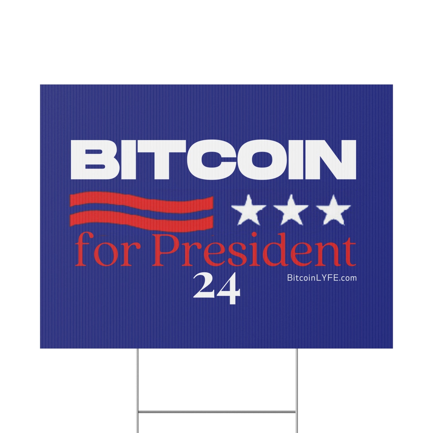 Vote - Bitbush Plastic Yard Sign
