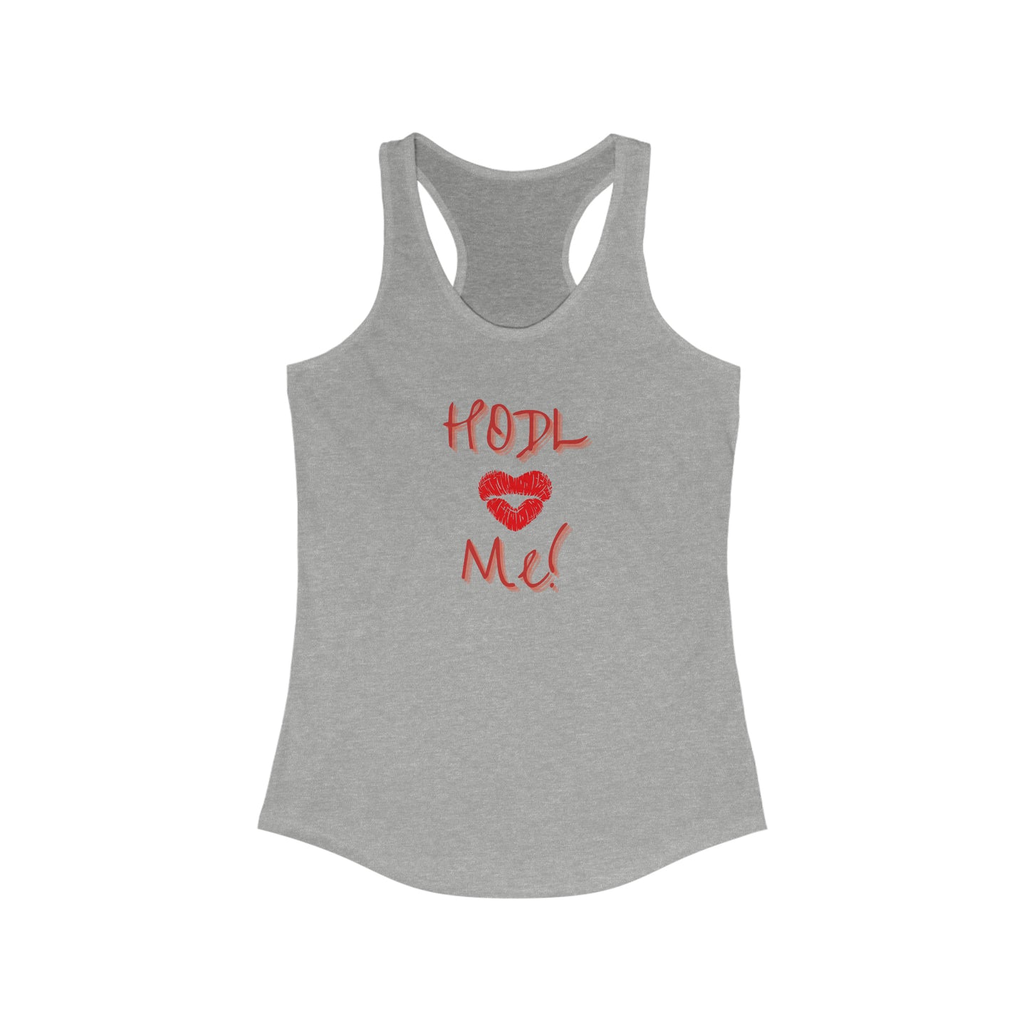 Bitcoin LYFE HODL Me Racerback Tank