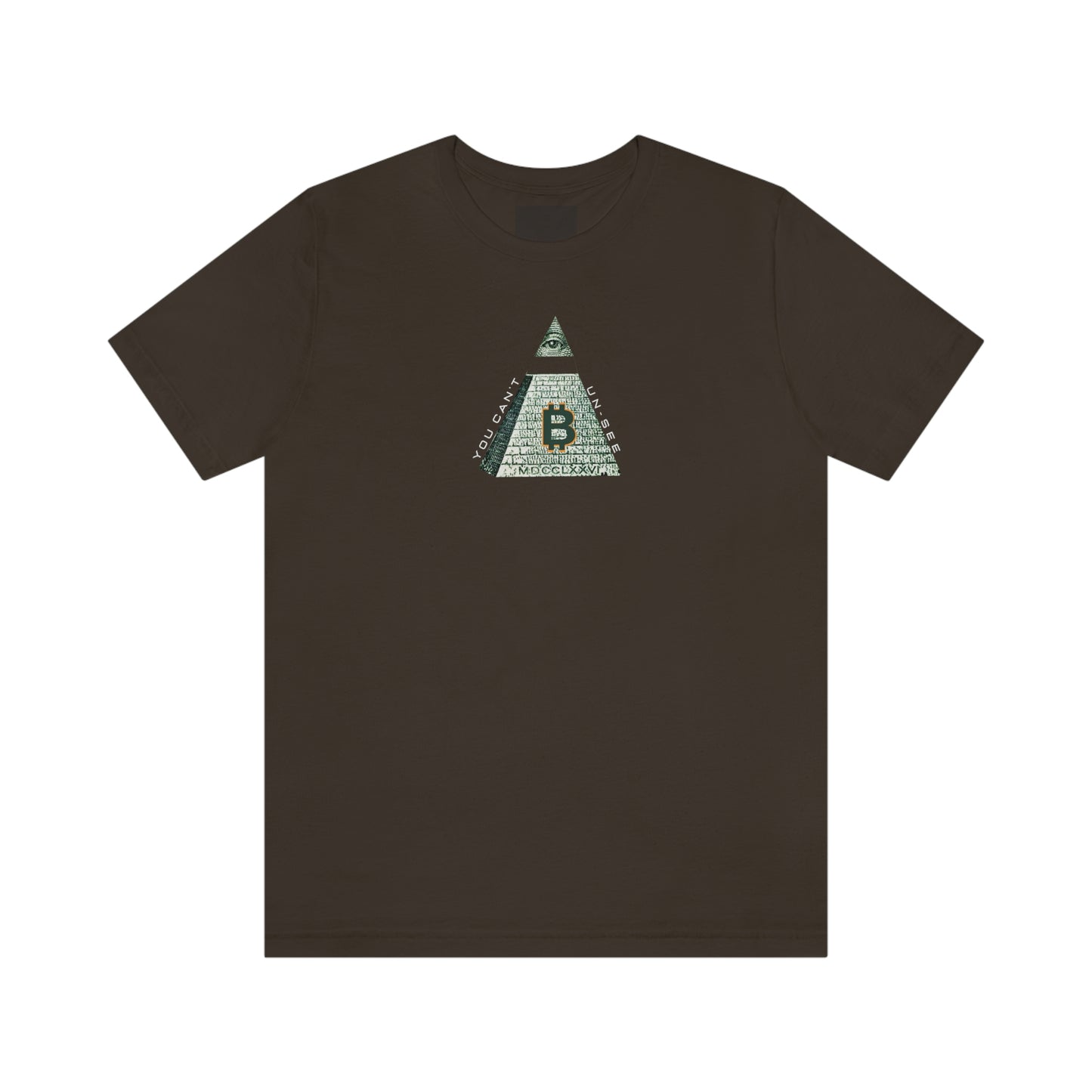 Bitcoin LYFE Can't Unsee T-Shirt