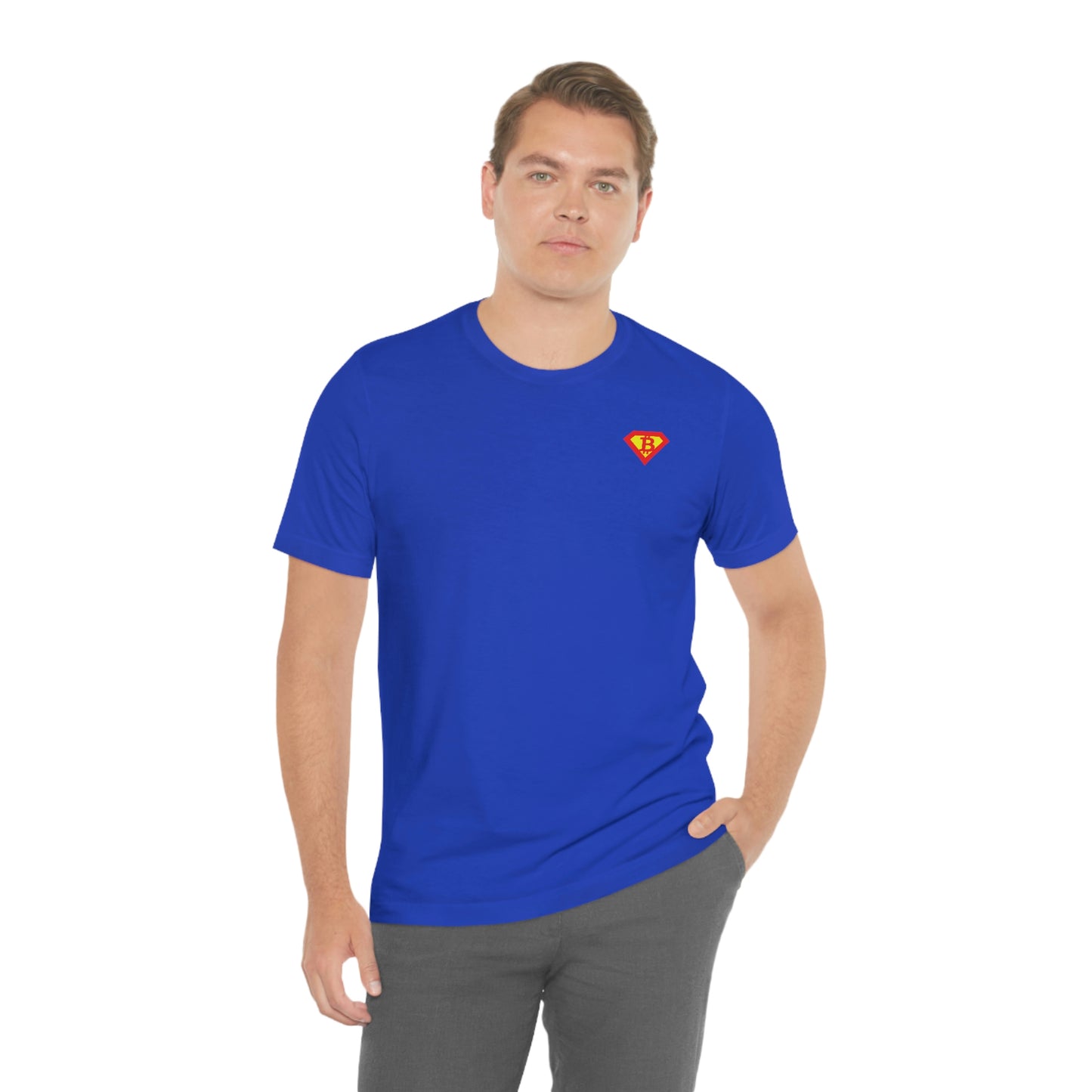 Super B Short Sleeve T-Shirt (Upper Left Subtle)