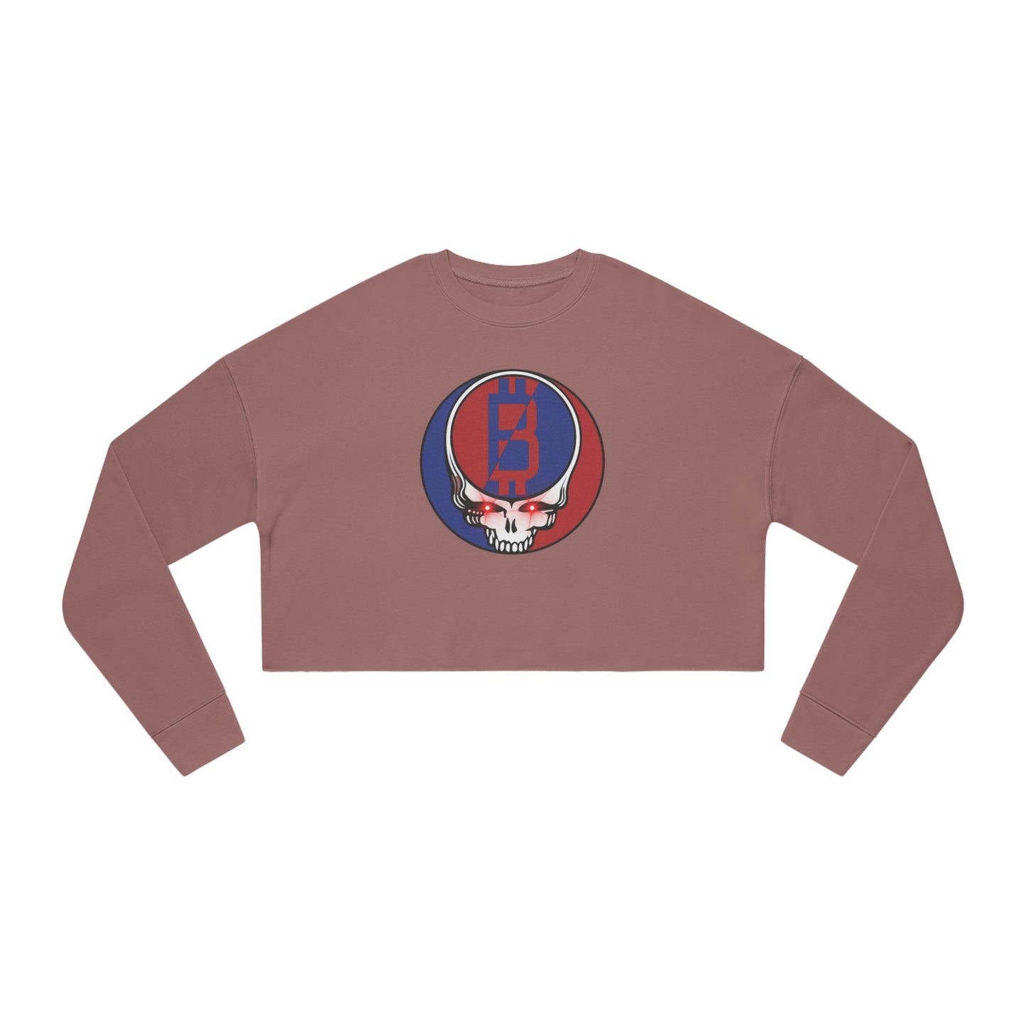 Grateful B Women's Cropped Sweatshirt