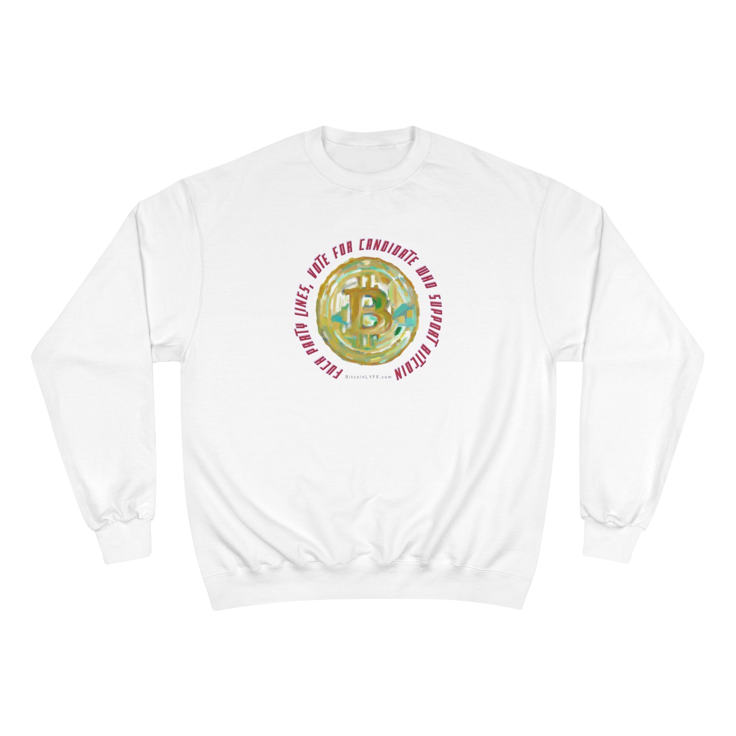 Vote - F*ck Party Lines Champion Sweatshirt