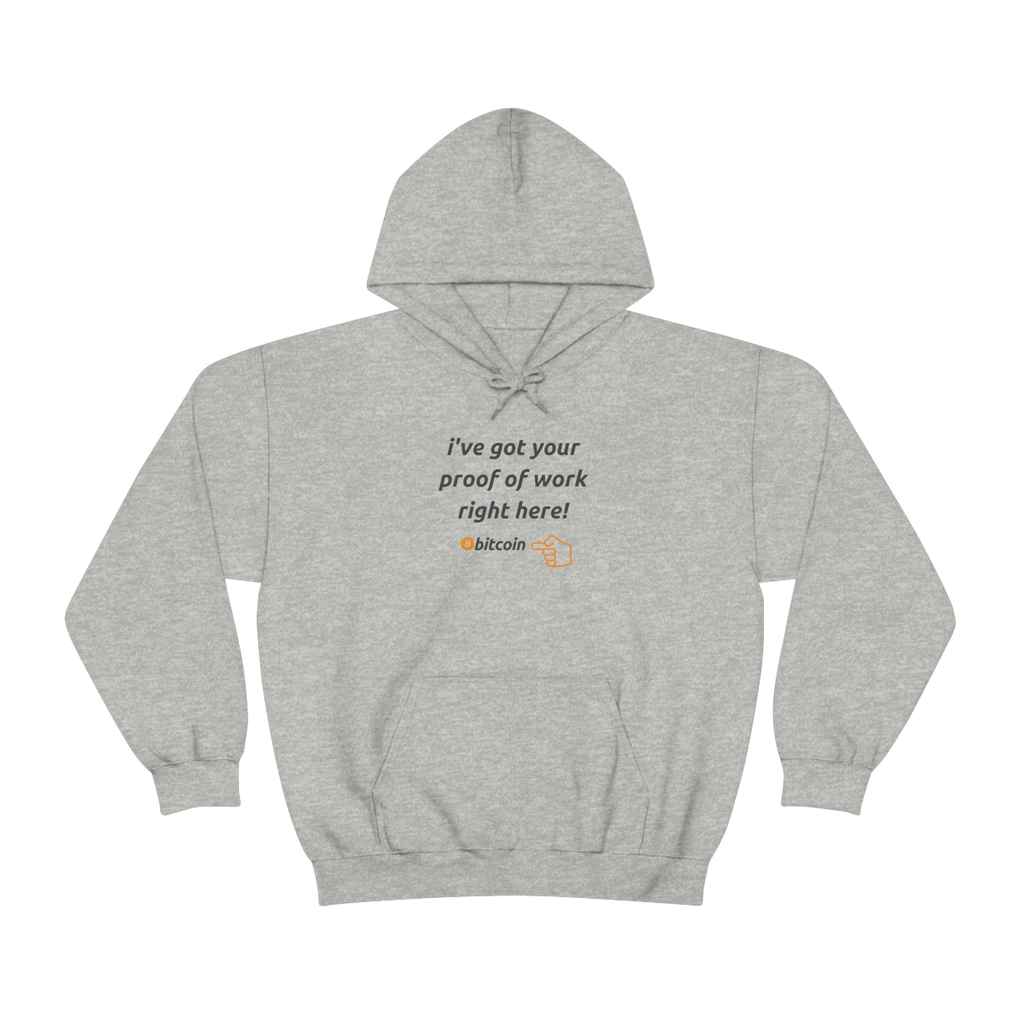 BTC Proof Right Here Hoodie #4