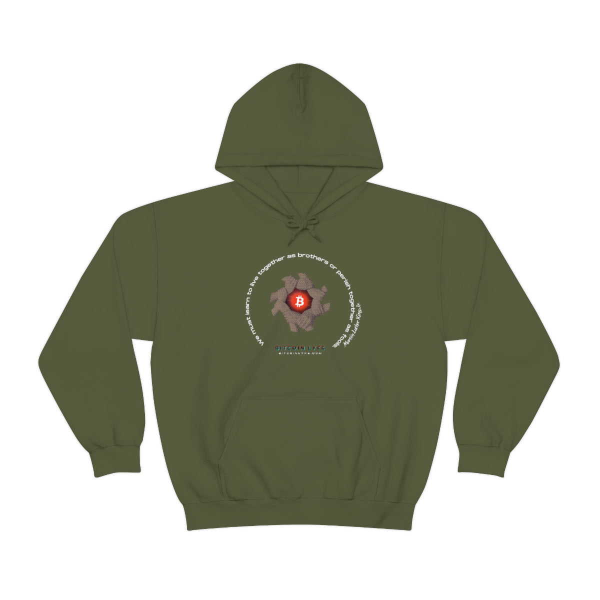 Brothers Orange Pill Hooded Sweatshirt