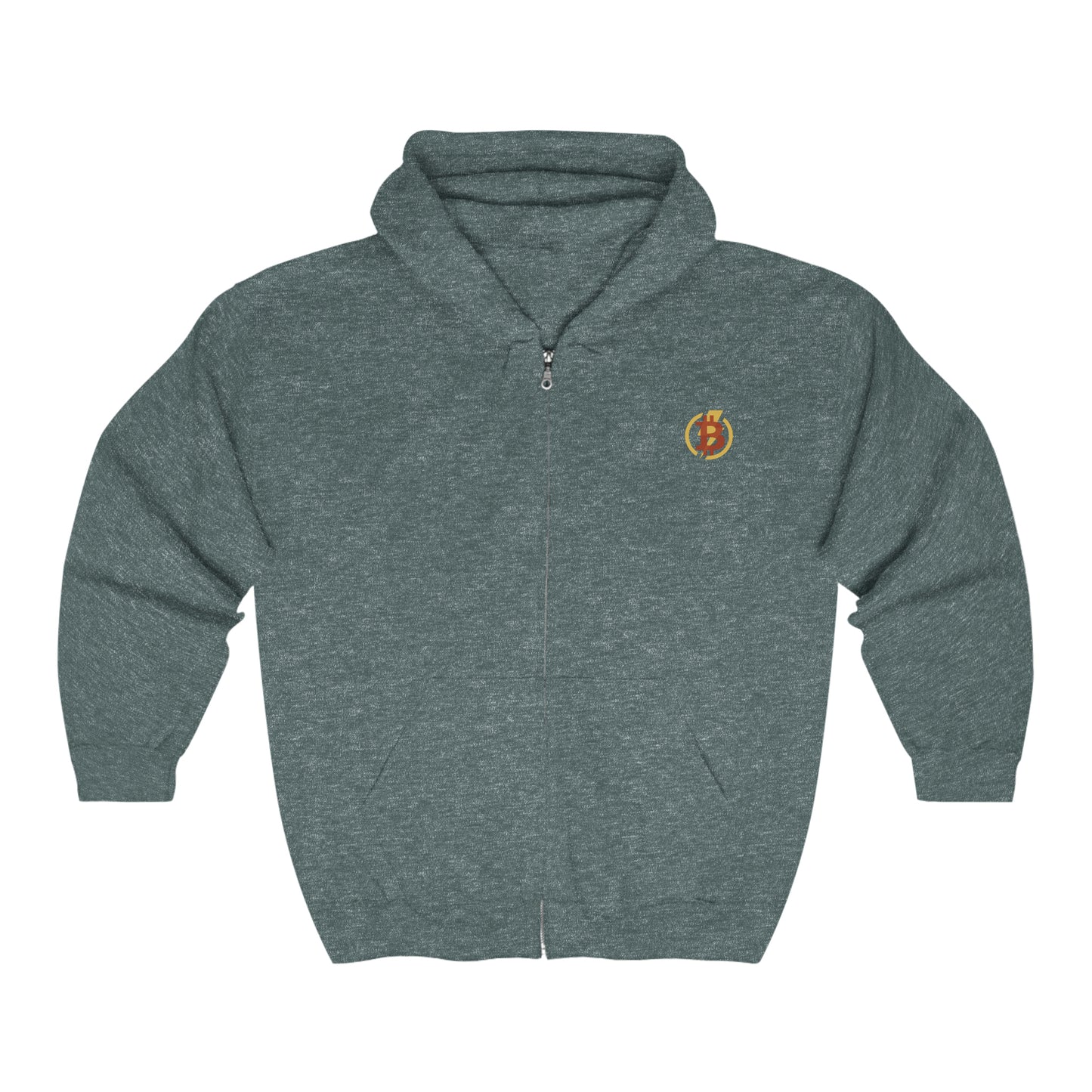 B-Bolt Heavy Blend™ Full Zip Hooded Sweatshirt