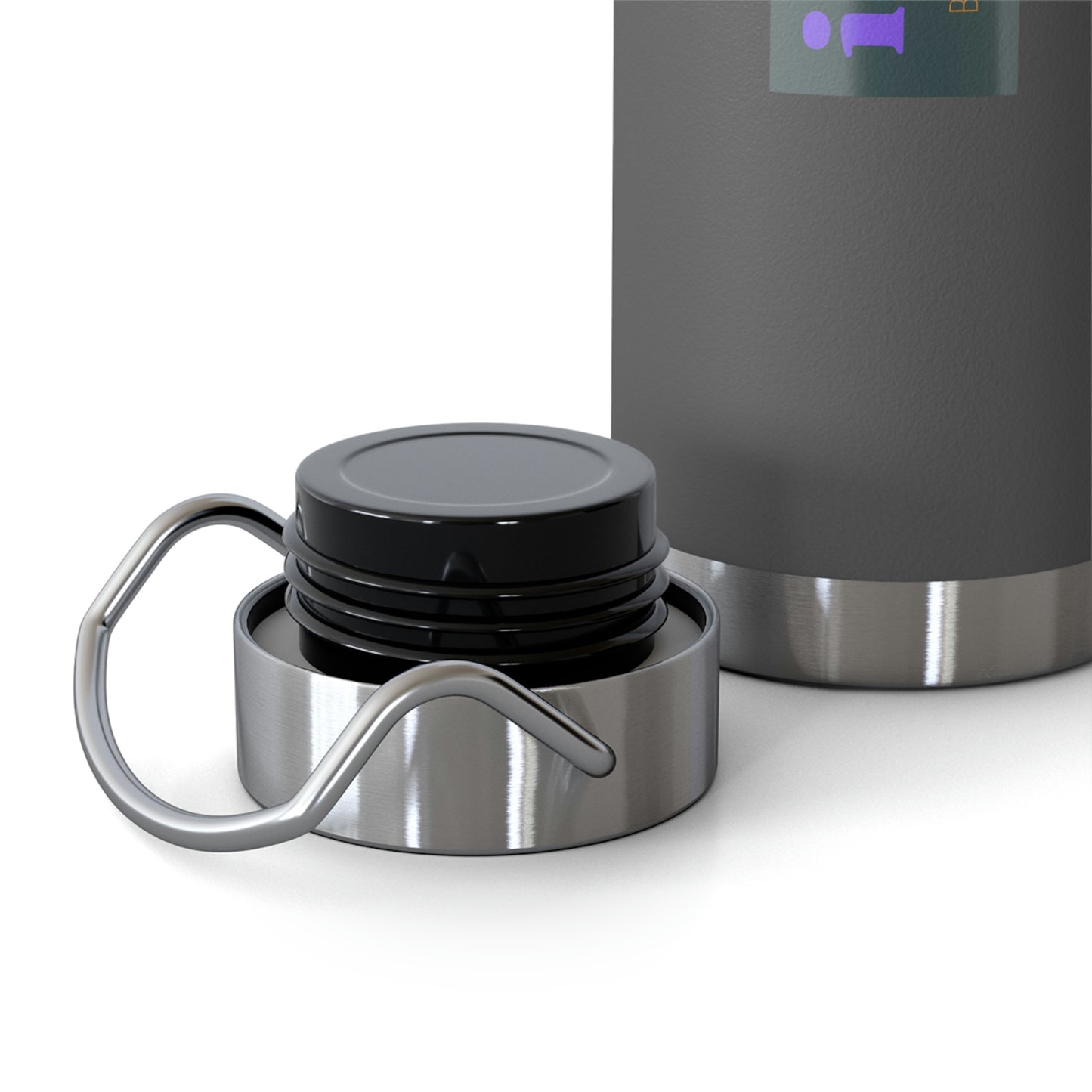 I Am Satoshi 22oz Vacuum Insulated Bottle - Three