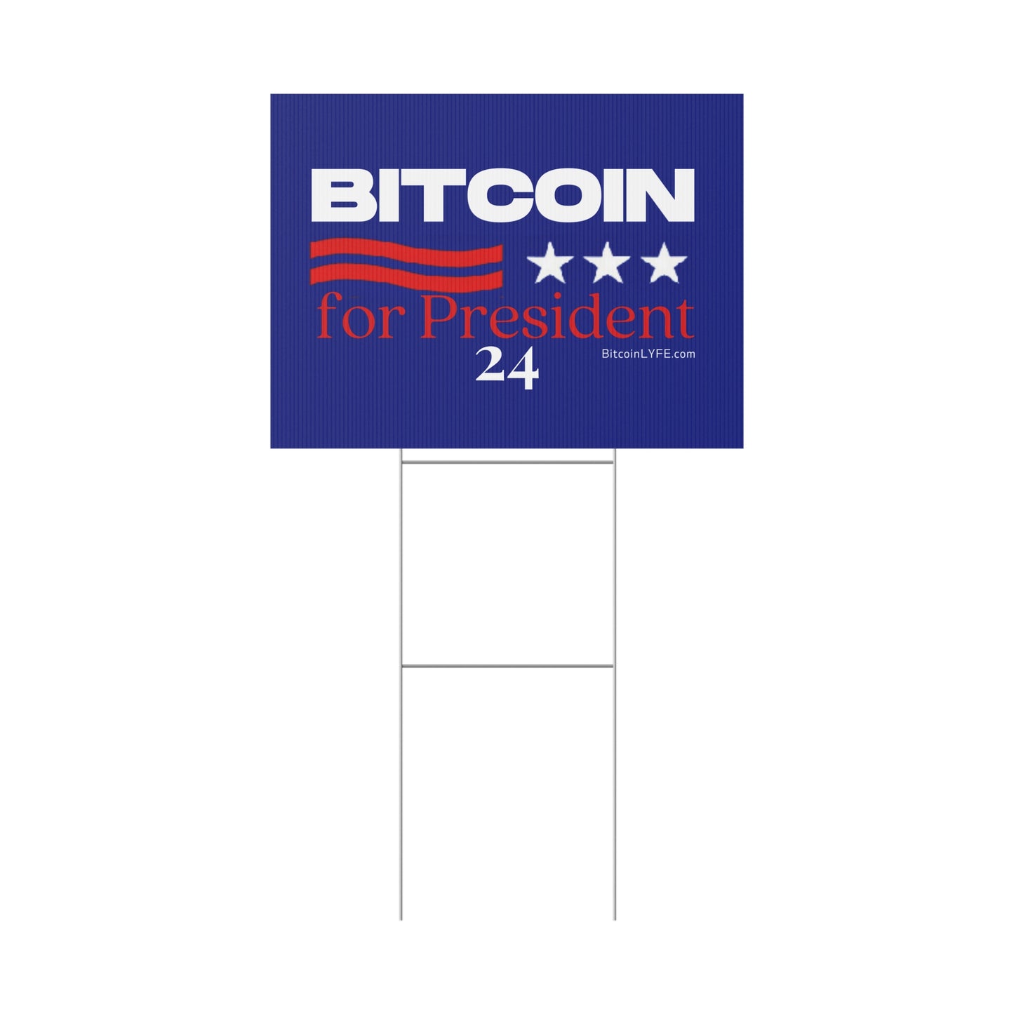 Vote - Bitbush Plastic Yard Sign