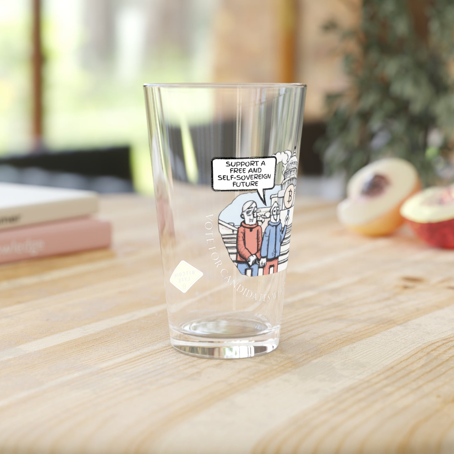 Vote - Candidates Pint Glass