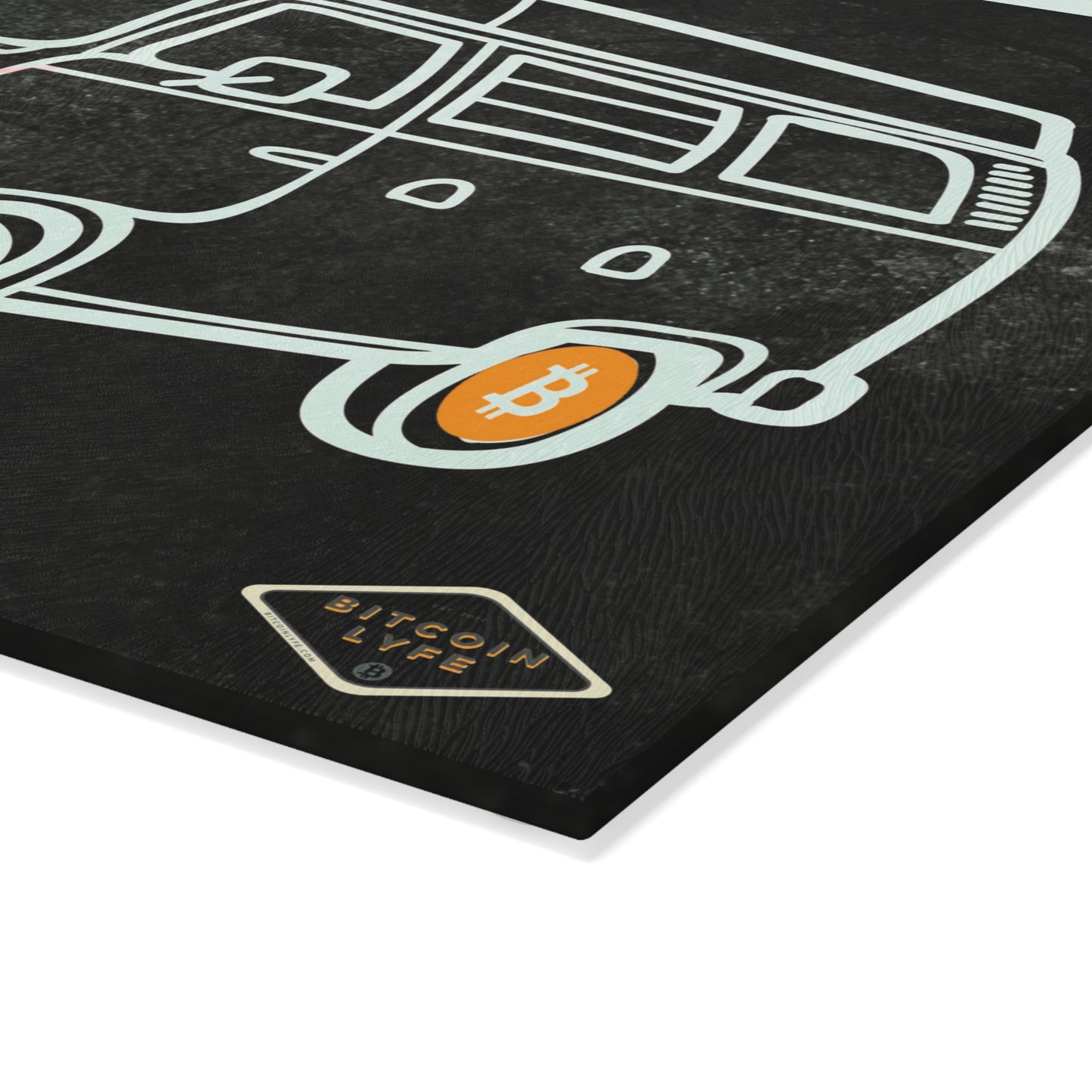 BW Van Glass Cutting Board