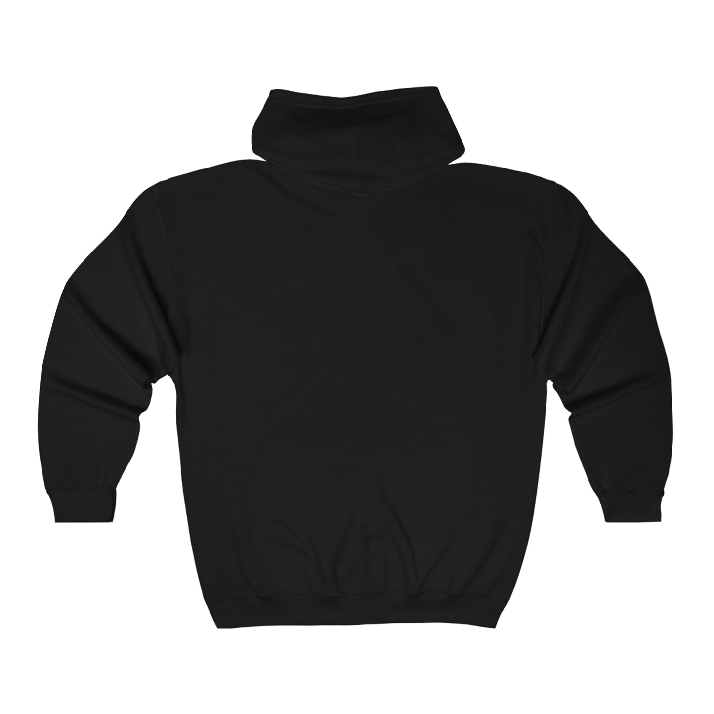 Bitcoin LYFE (Oval) Heavy Blend™ Full Zip Hooded Sweatshirt