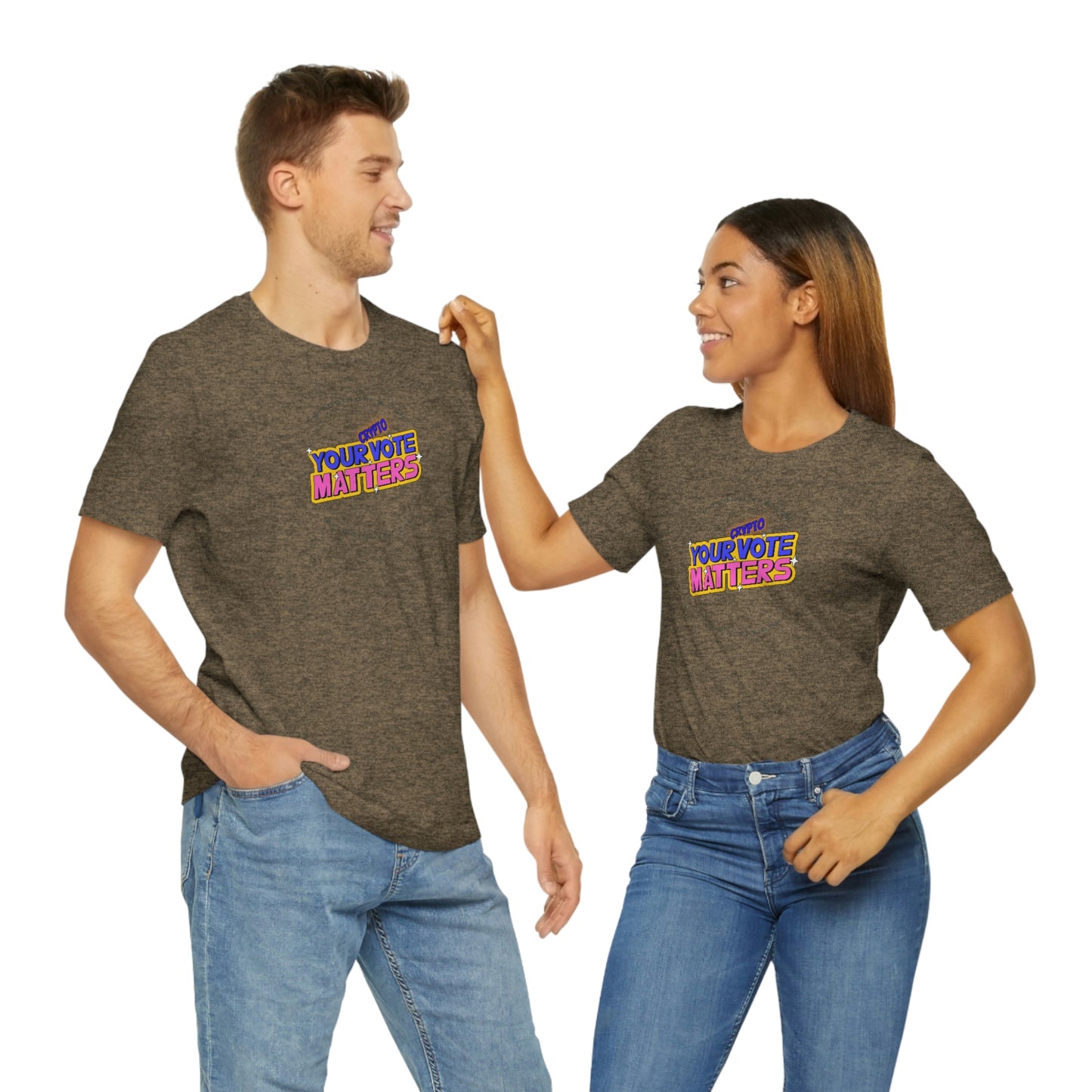 Your Crypto Vote Matters Short Sleeve Tee