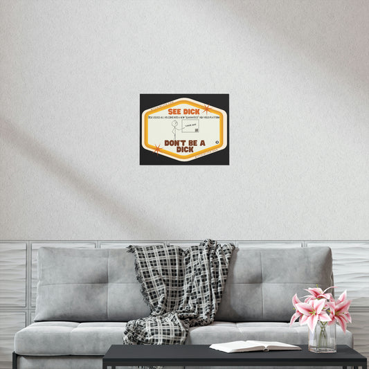 Crypto Dick Poster, Guaranteed