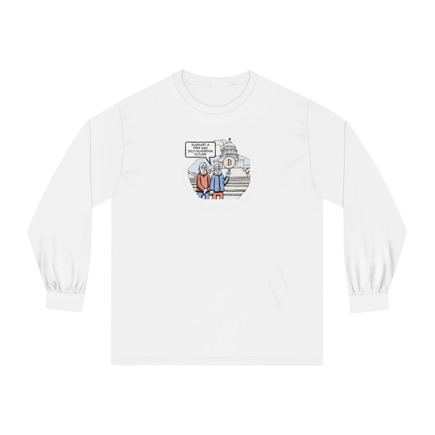 Vote - Candidates Long Sleeve T-Shirt