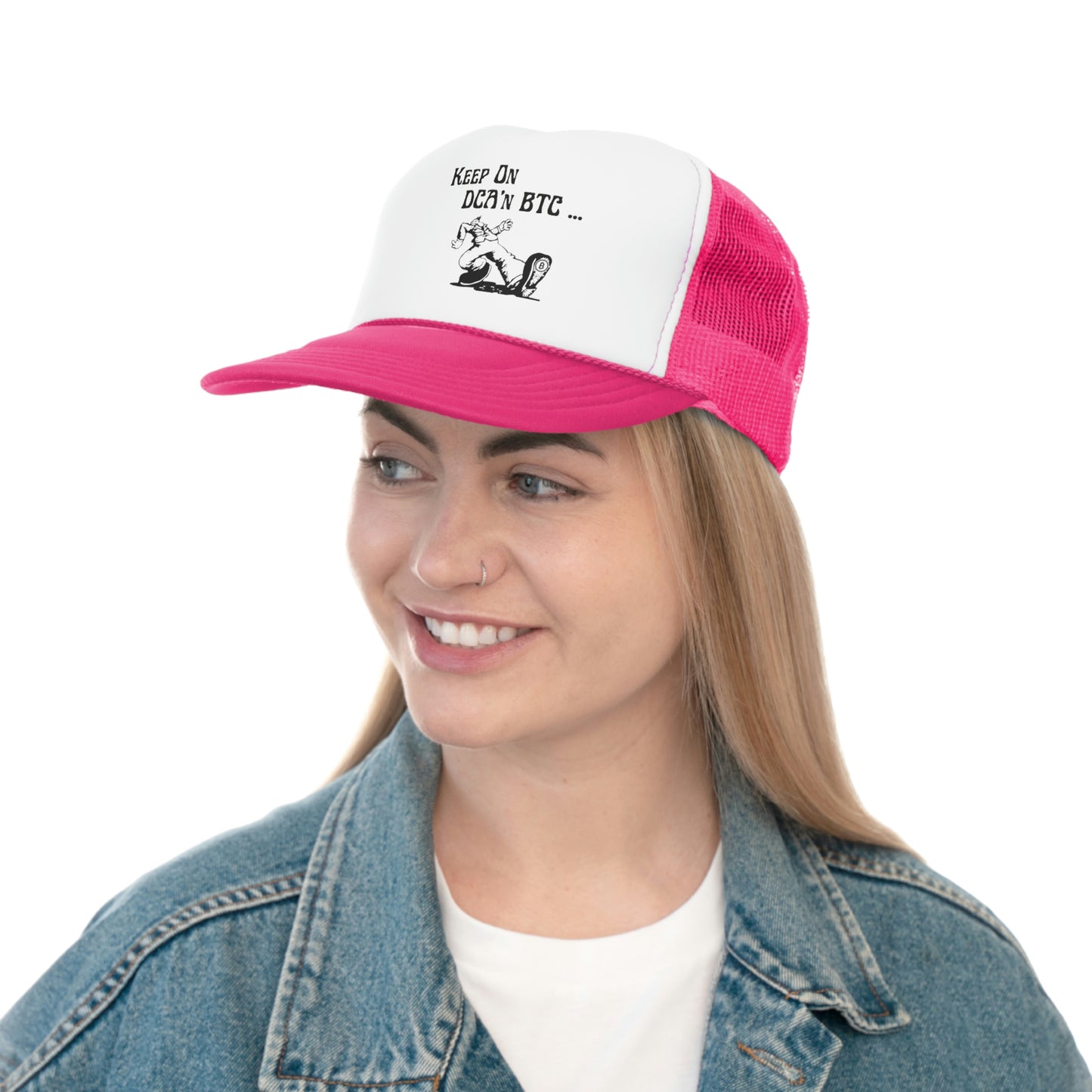 Keep On DCA'n BTC Trucker Caps