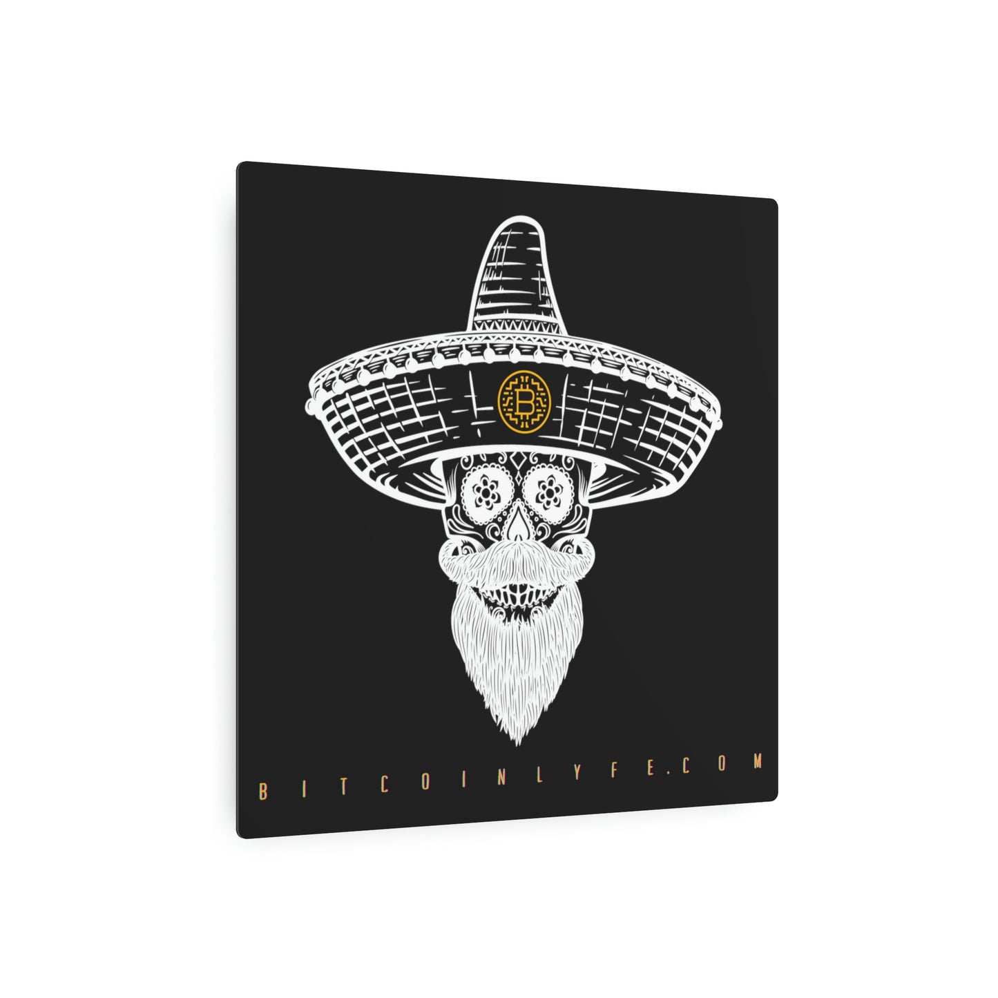 Día de los Muertos Metal Art Sign, Veintiuno