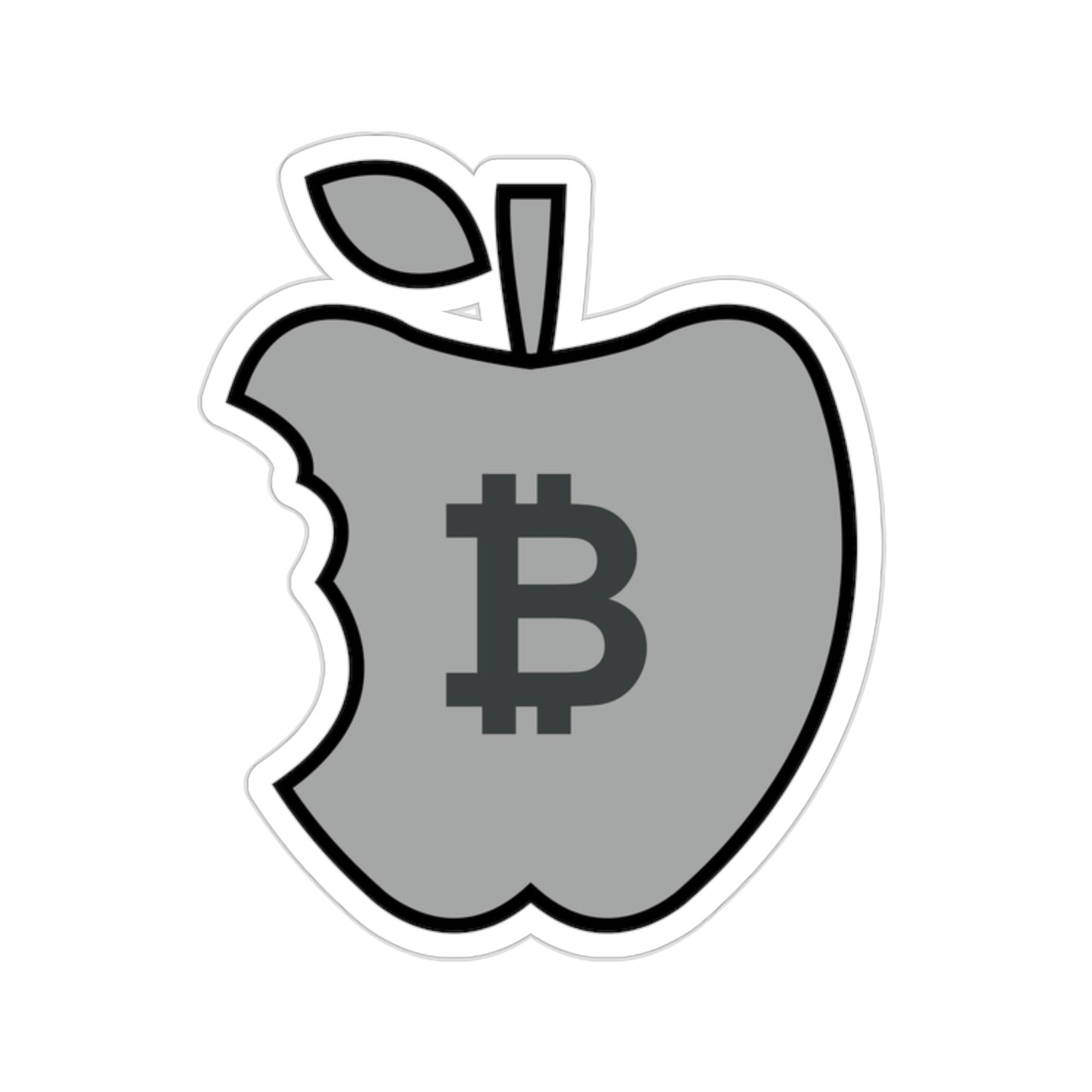 The B Apple Stickers