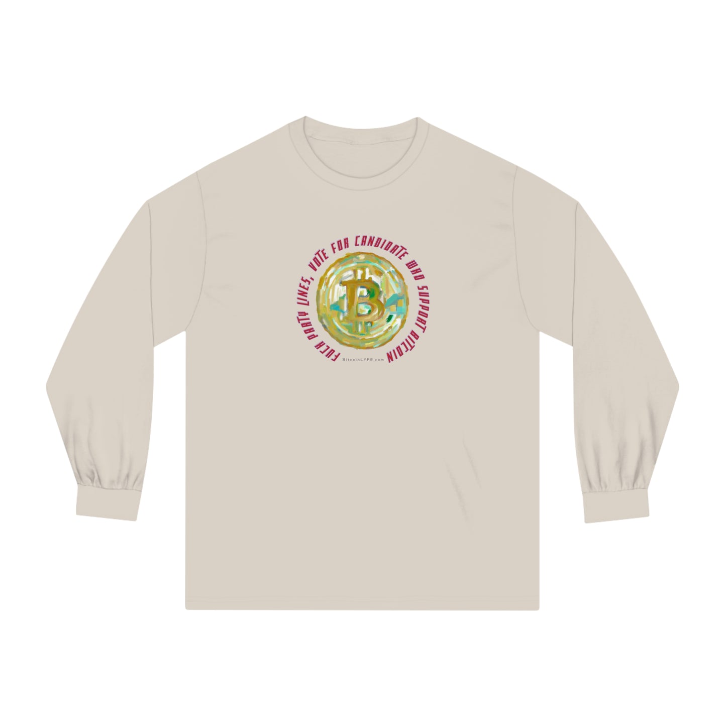Vote - F*ck Party Lines Long Sleeve T-Shirt
