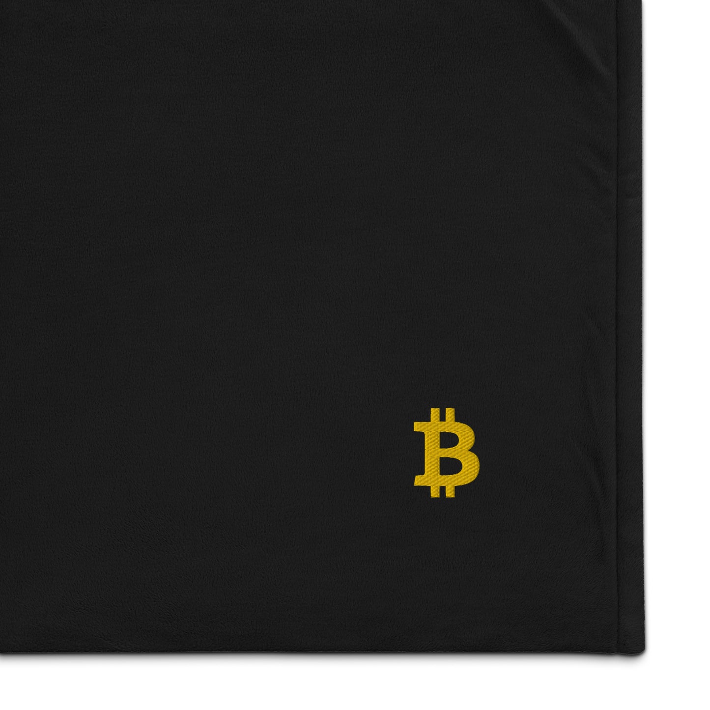 Premium Sherpa Bitcoin Blanket, BTC3