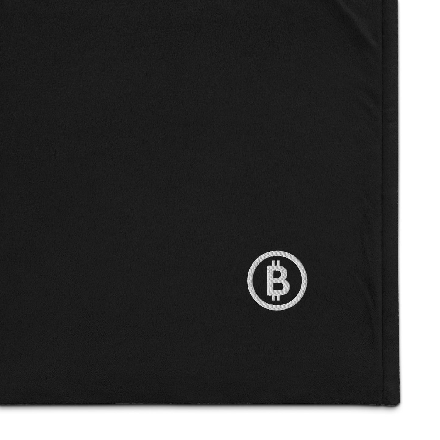 Premium Sherpa Bitcoin Blanket, BTC4