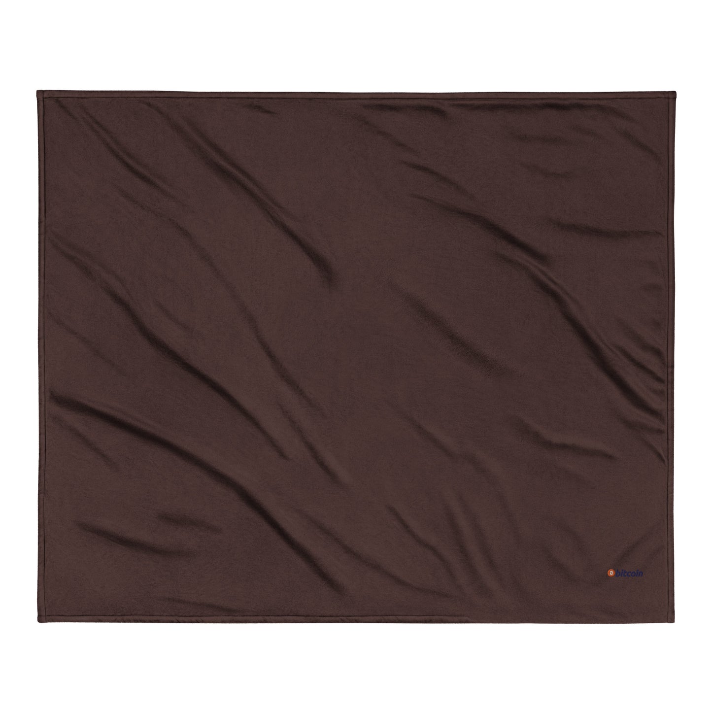 Premium Sherpa Bitcoin Blanket, BTC1