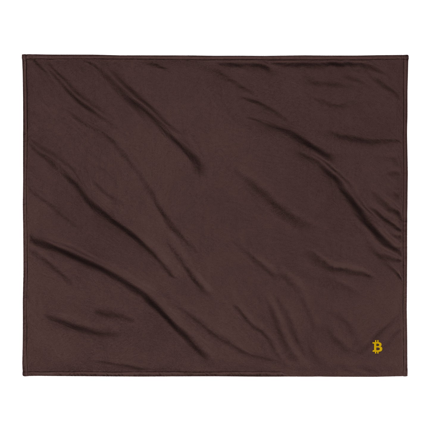 Premium Sherpa Bitcoin Blanket, BTC3