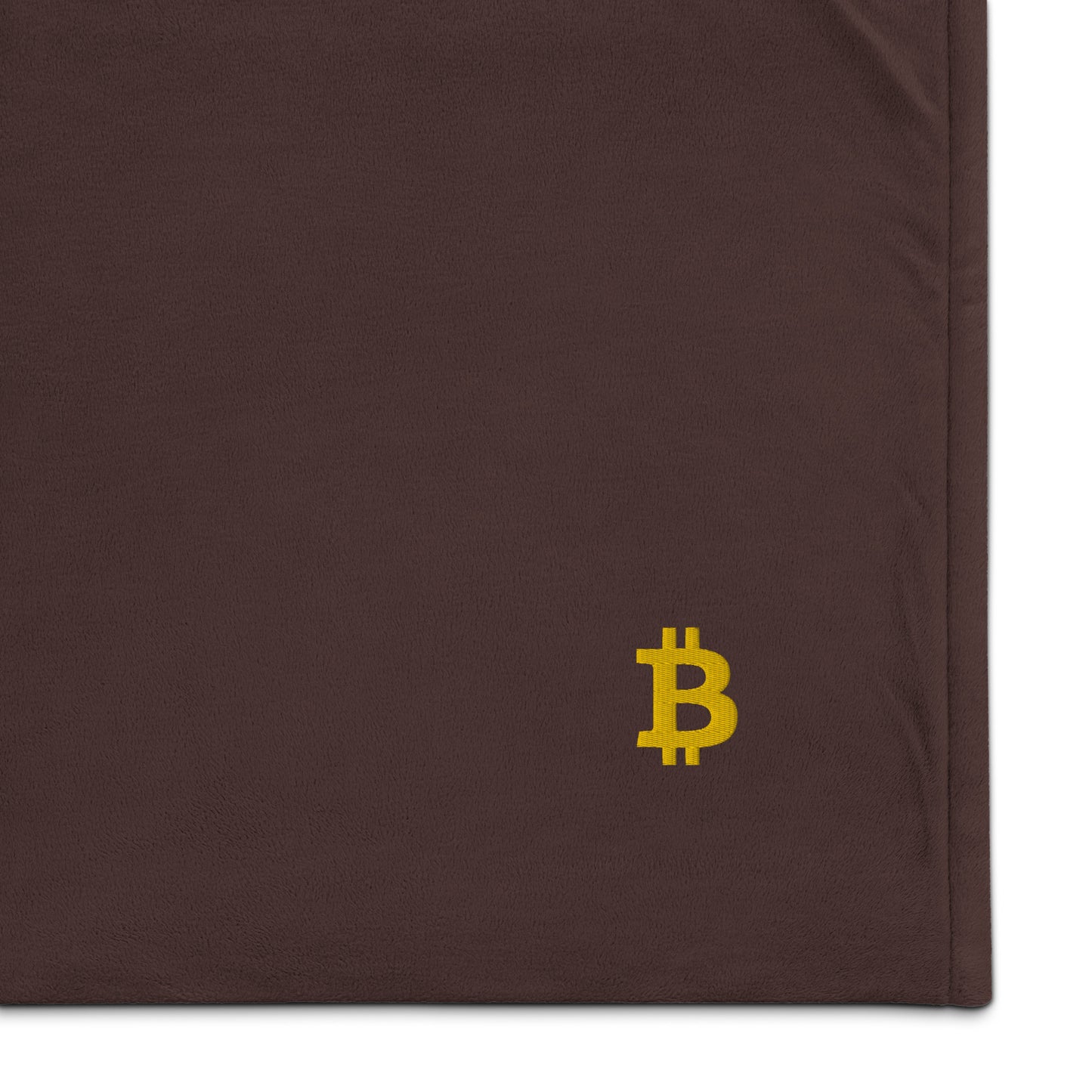 Premium Sherpa Bitcoin Blanket, BTC3