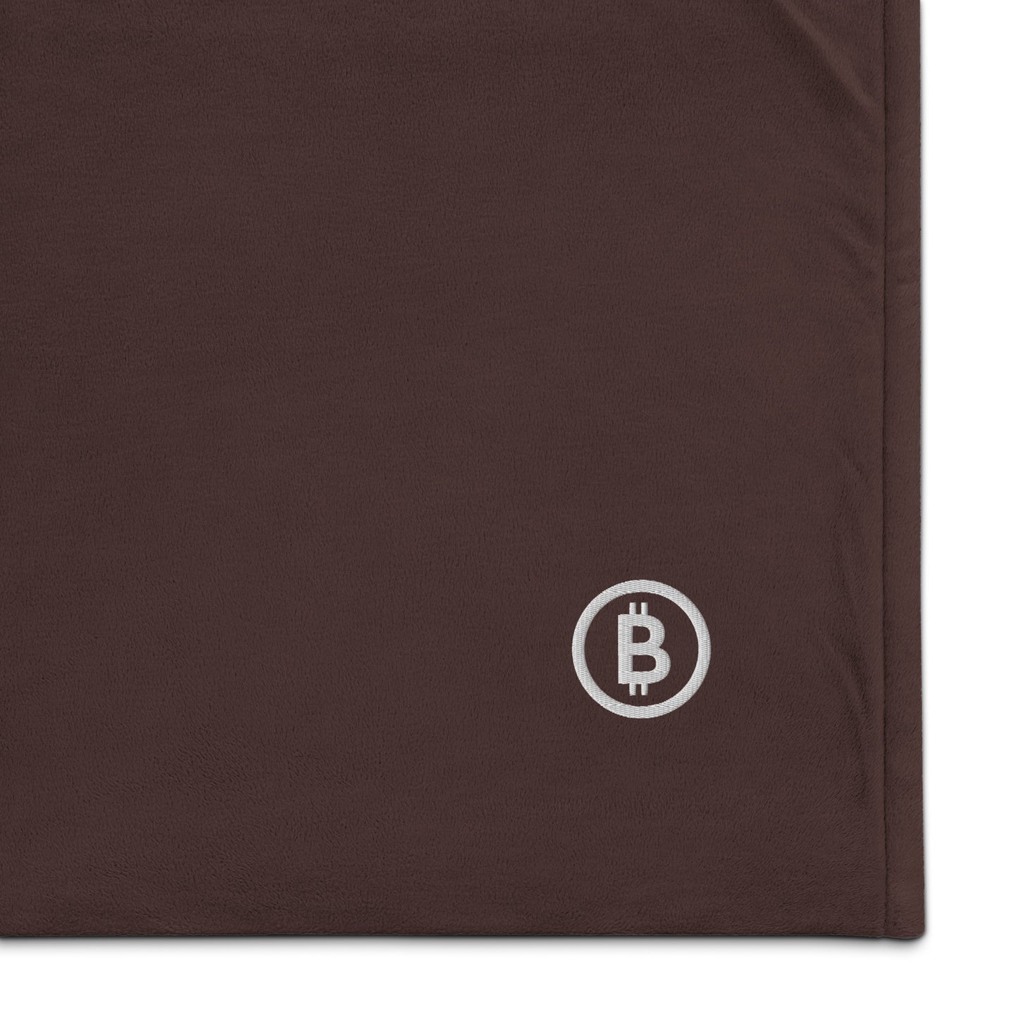 Premium Sherpa Bitcoin Blanket, BTC4