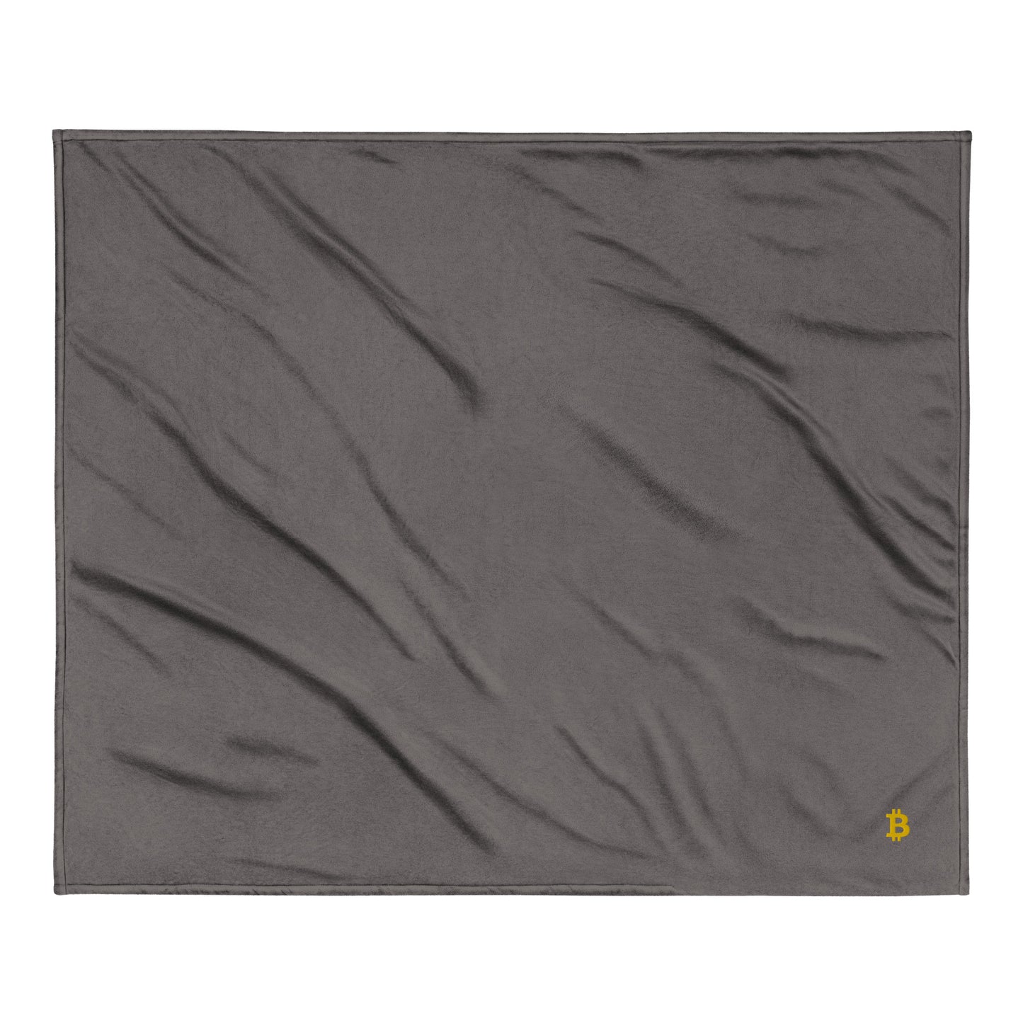 Premium Sherpa Bitcoin Blanket, BTC3