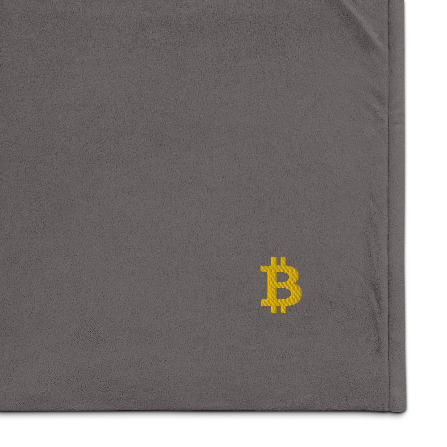 Premium Sherpa Bitcoin Blanket, BTC3