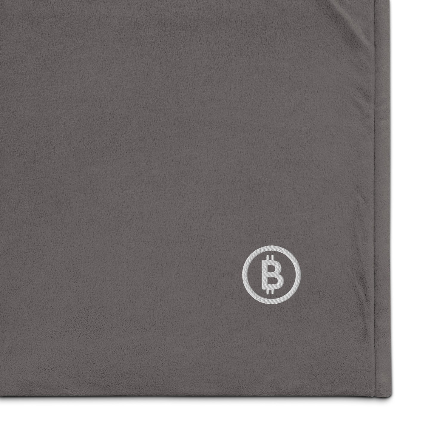 Premium Sherpa Bitcoin Blanket, BTC4
