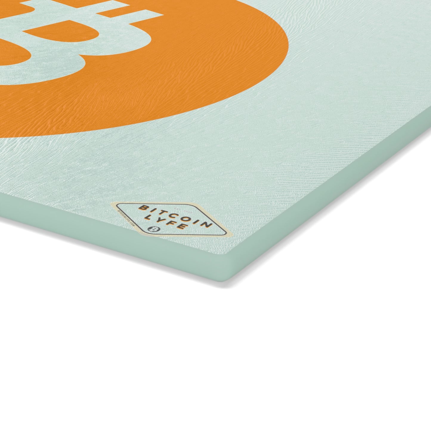 Bitcoin Glass Cutting Board, BTC2
