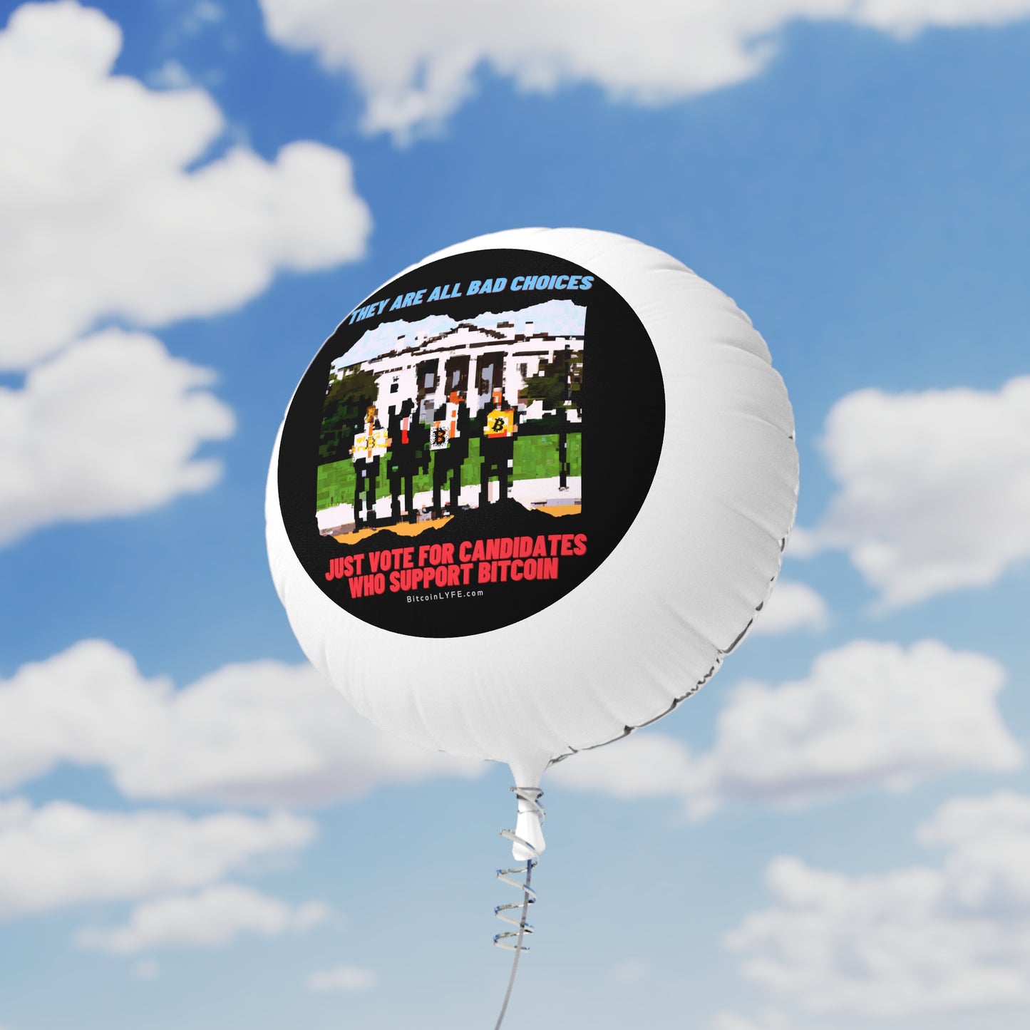 Vote - Choices Mylar Helium Balloon, 22"