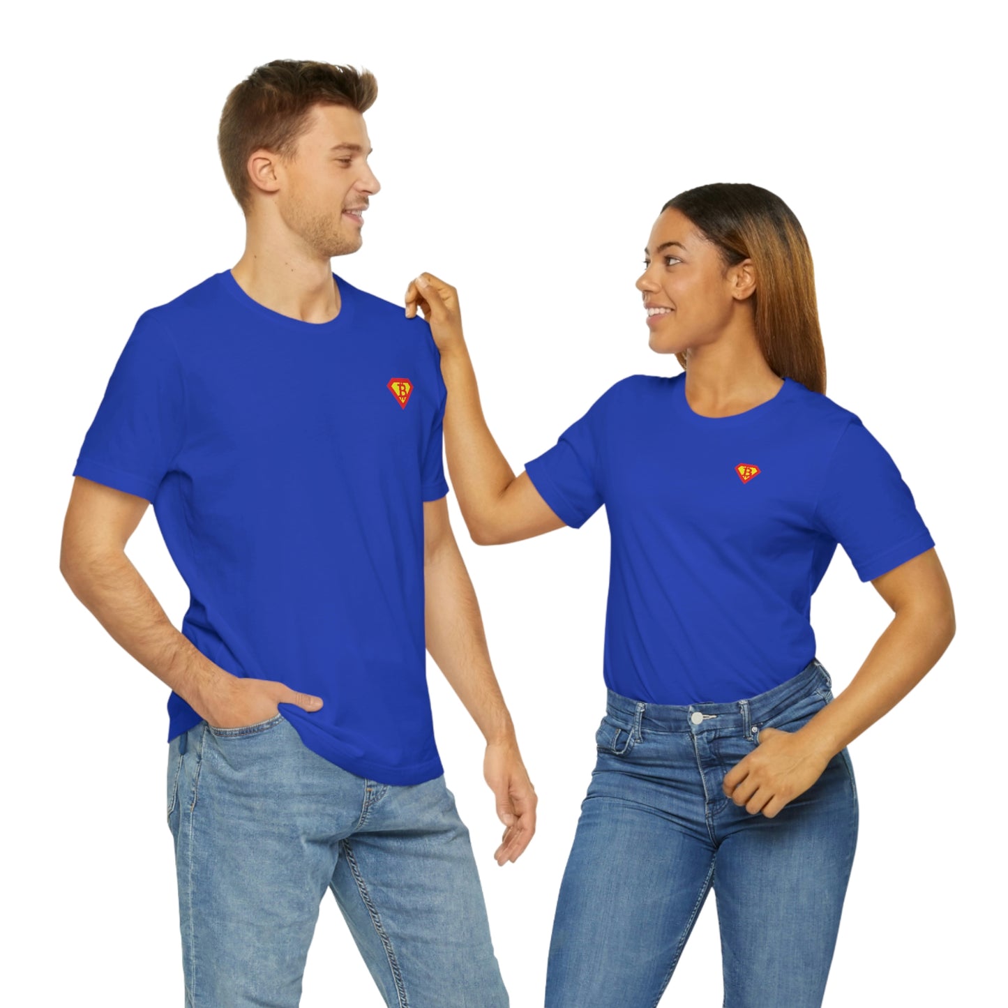 Super B Short Sleeve T-Shirt (Upper Left Subtle)