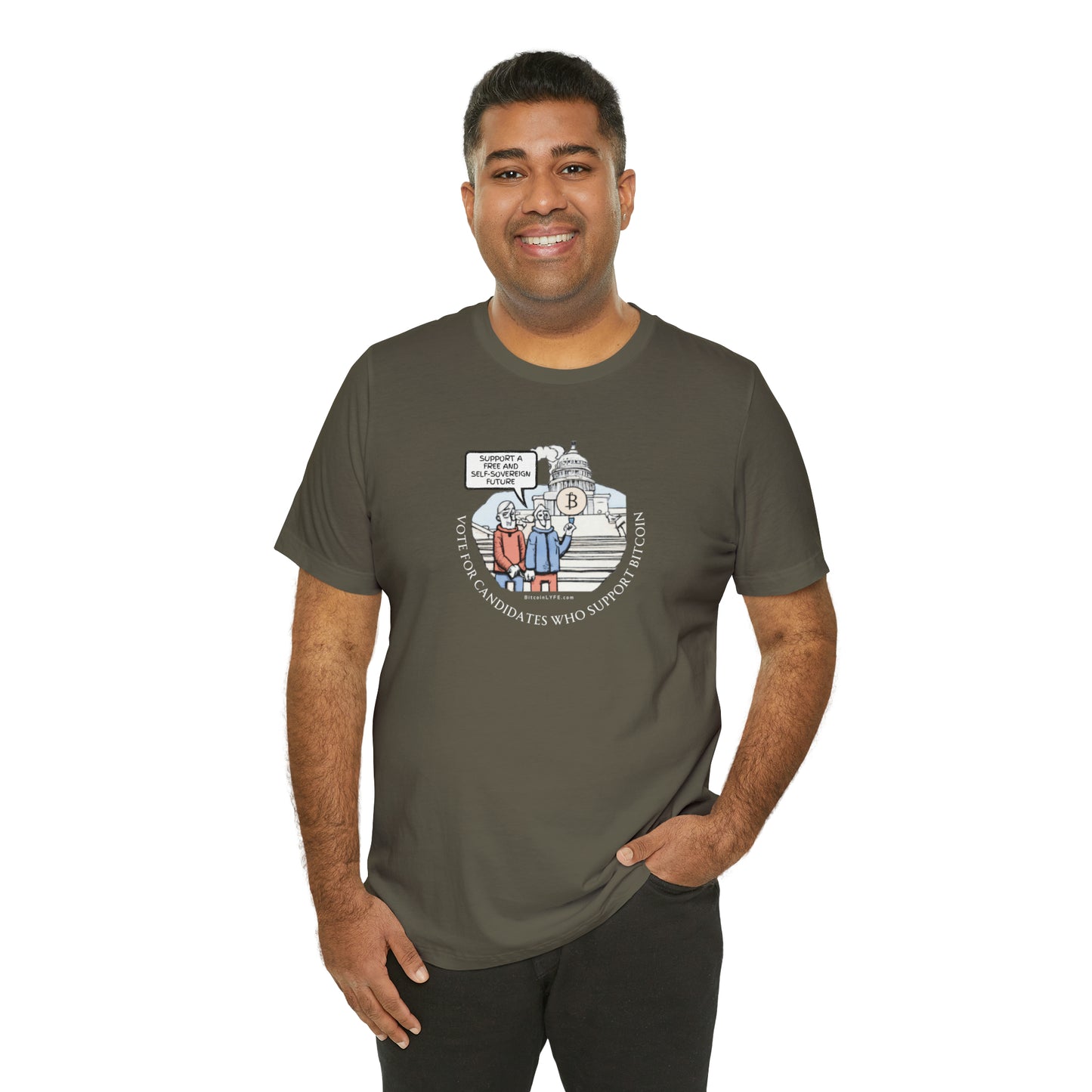 Vote - Candidates Short Sleeve T-Shirt